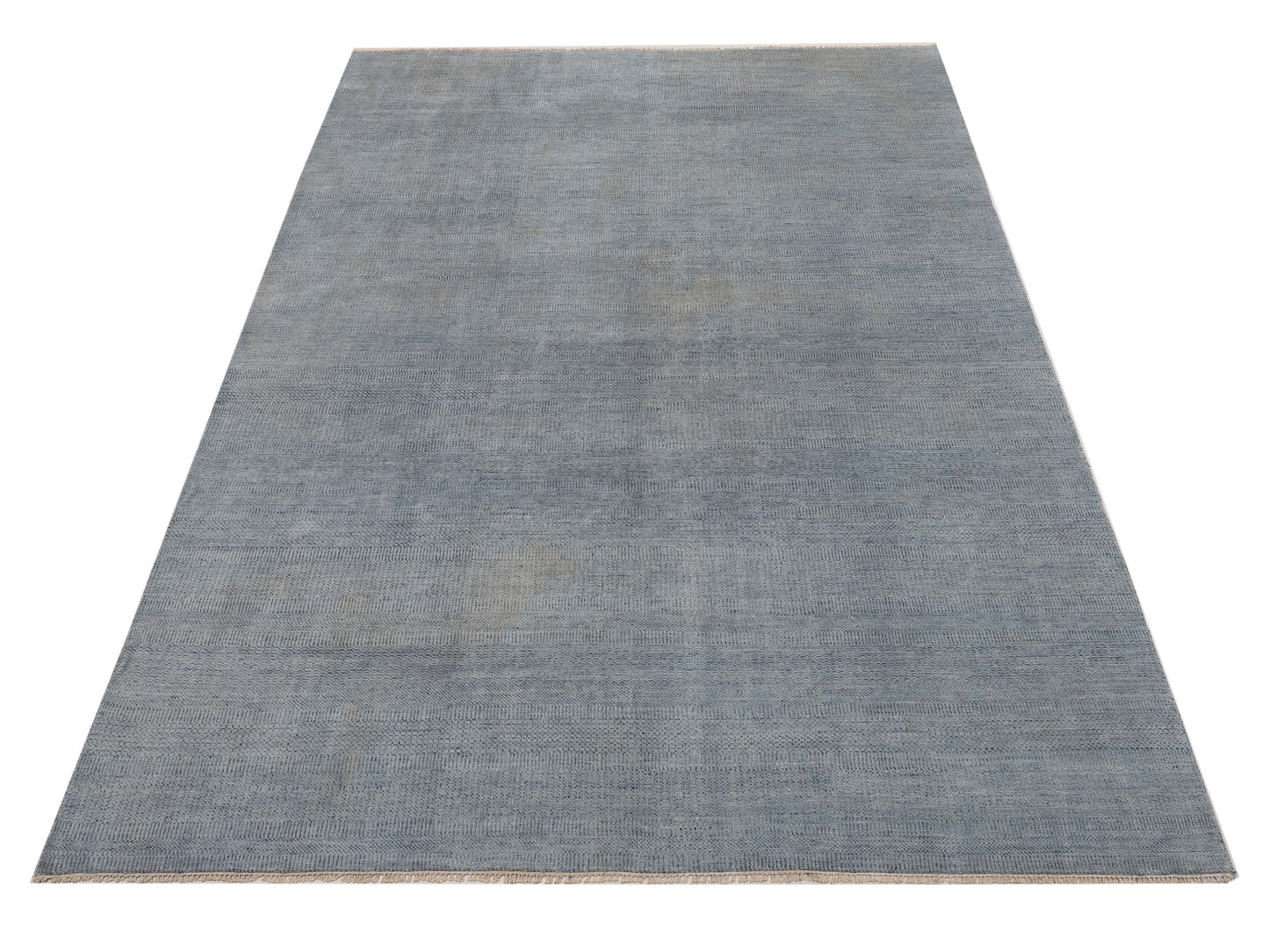Aurore 999171 Blue Contemporary Hand Knotted Rug