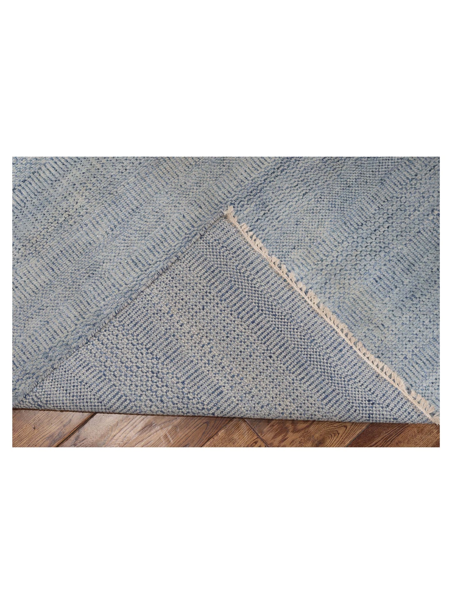 Aurore 999171 Blue Contemporary Hand Knotted Rug