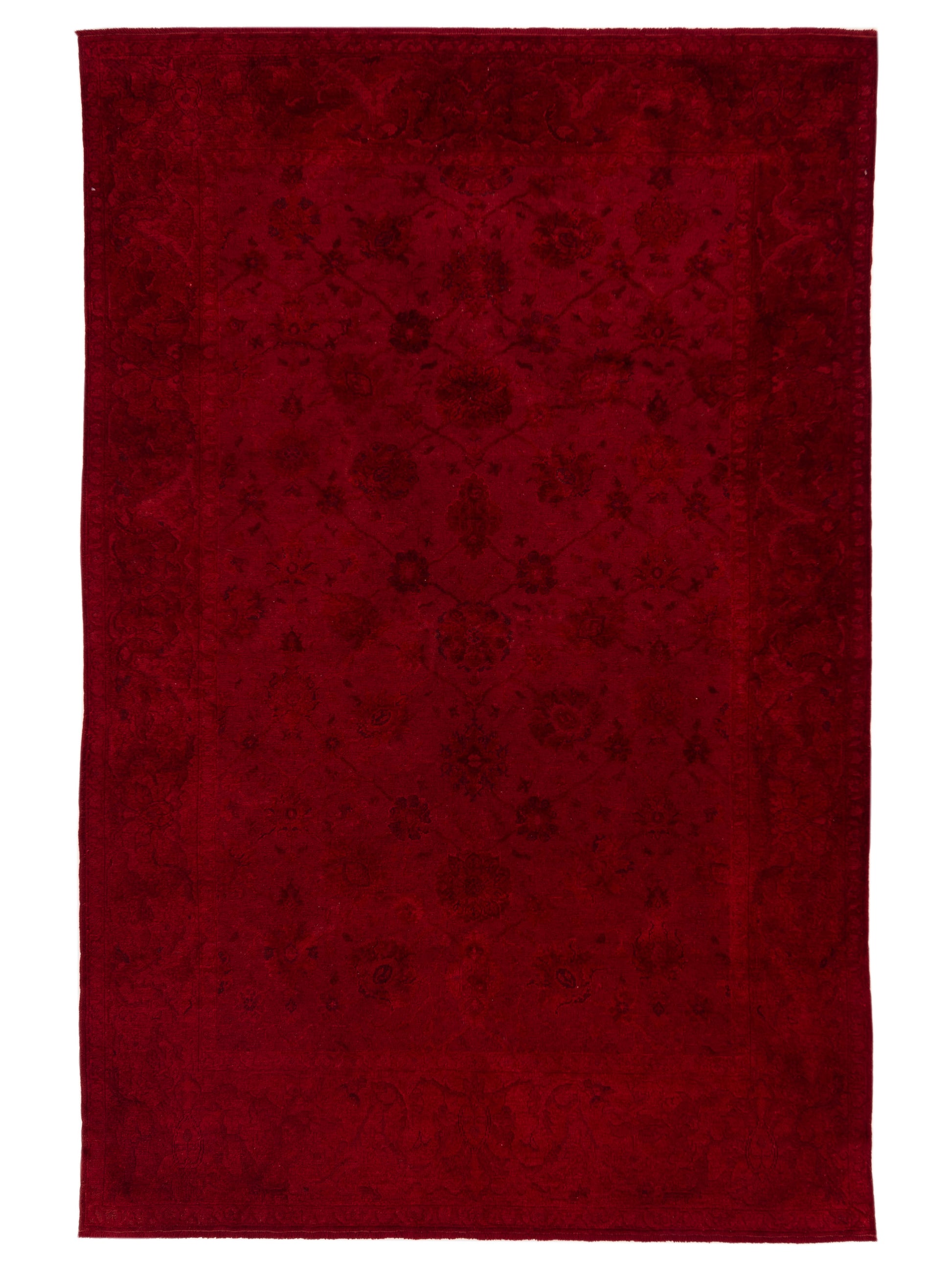 Pasha Vintage  Red  Contemporary