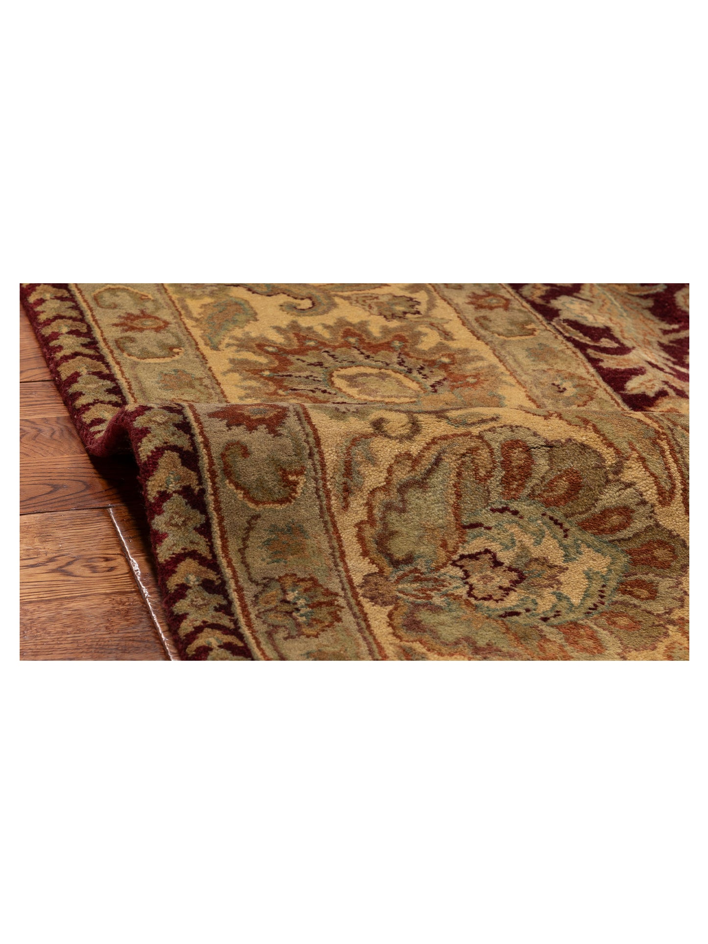 Royal 999969 Red Gold 8.2x10.2 Hand Knotted Rug