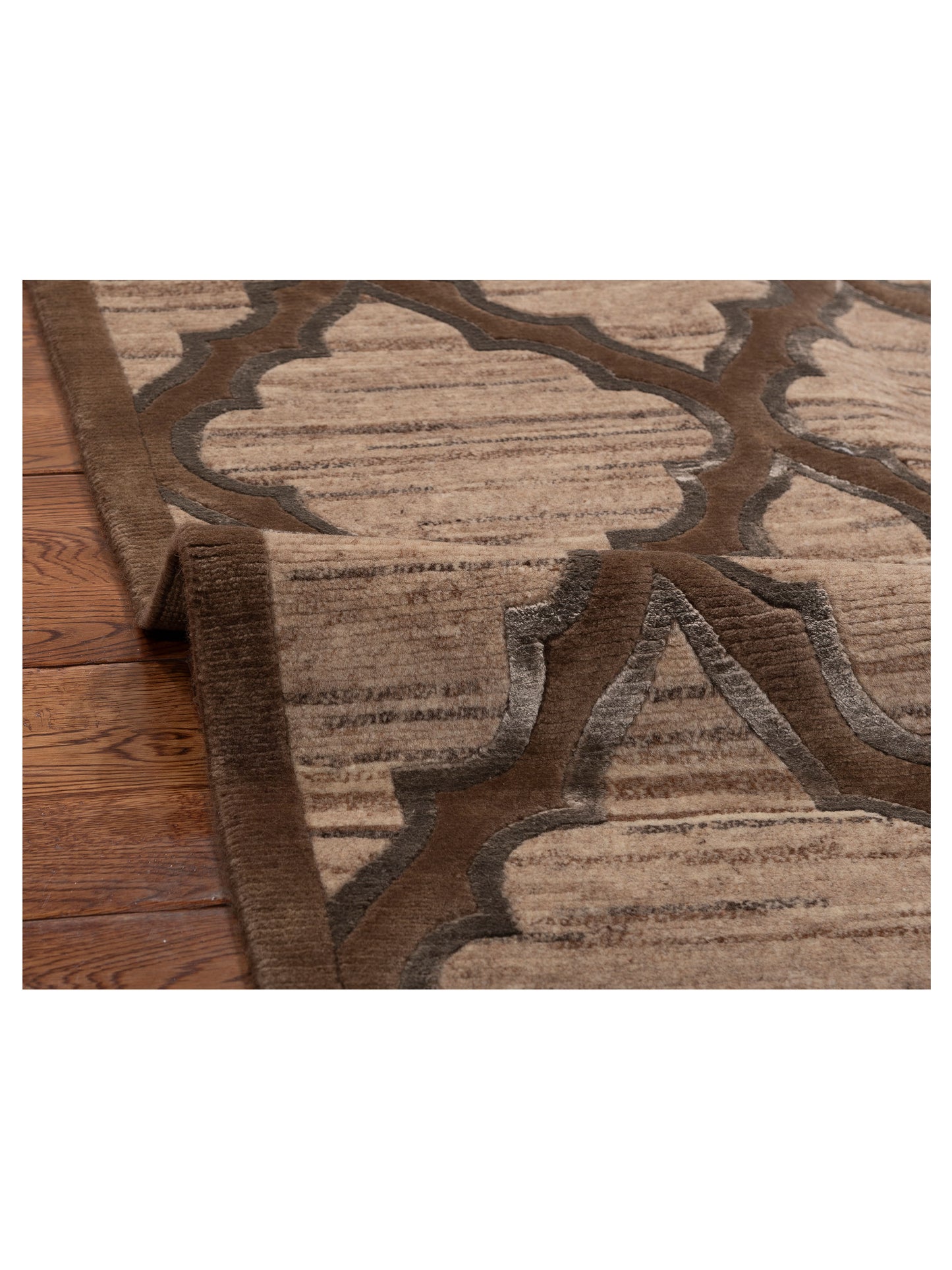 Tibetino 999971 Beige 5x8 Hand Knotted Rug