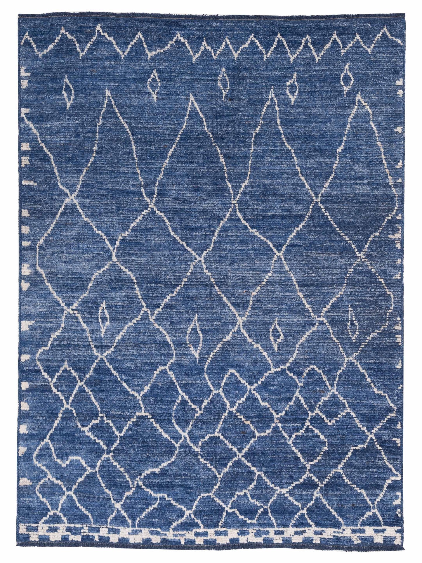 Pasha Berber Blue Blue Contemporary