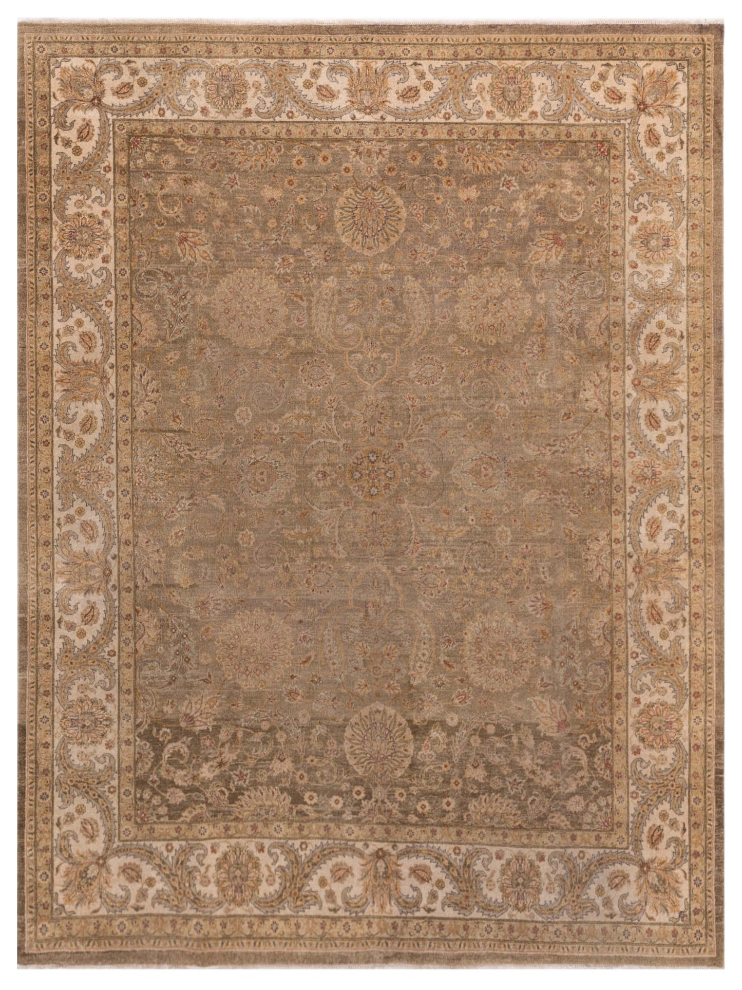 Rajpur Haji Jalili Brown Ivory Transitional