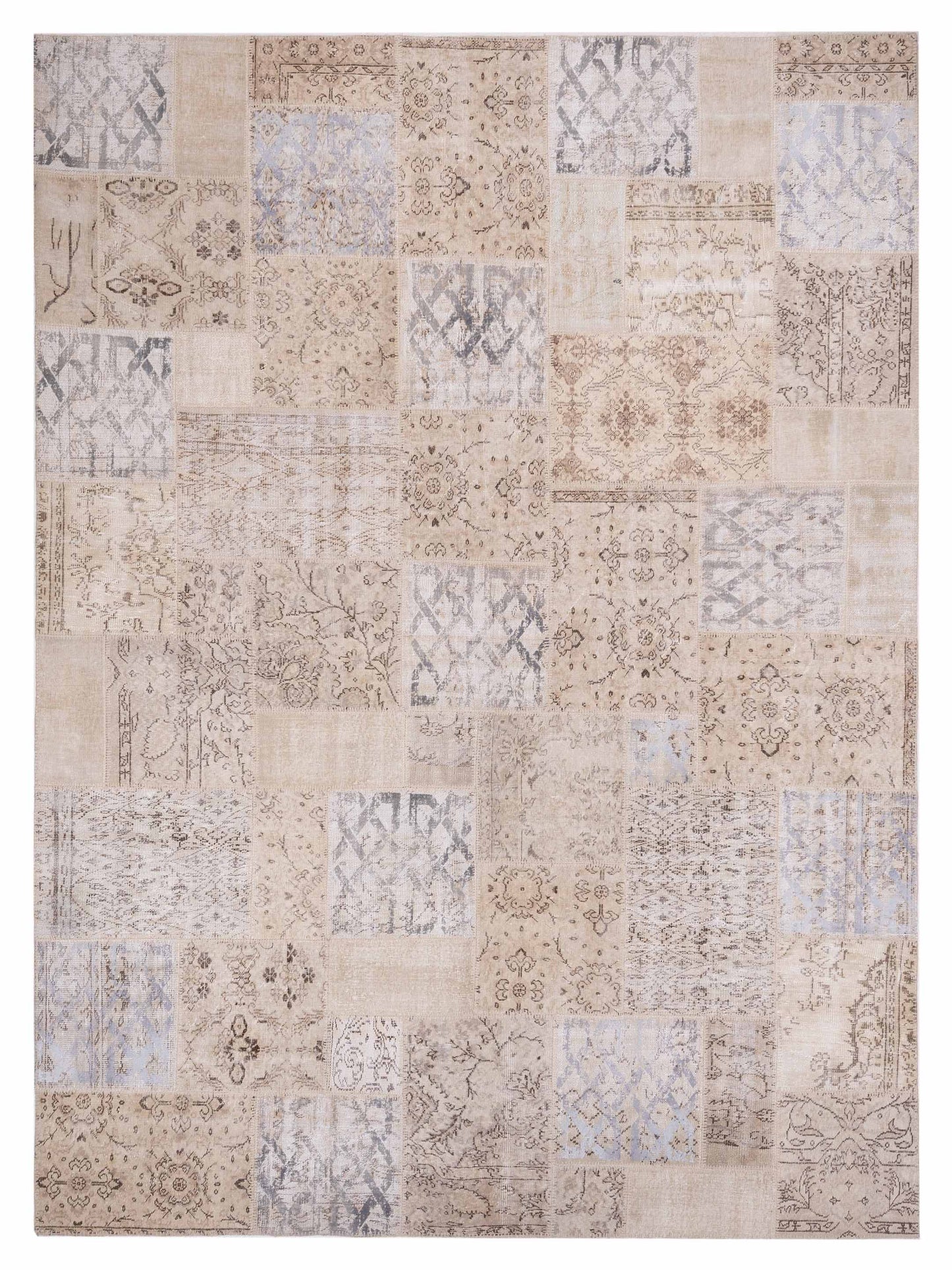 Pasha Turkish Vestige Patchwork Natural Contemporary