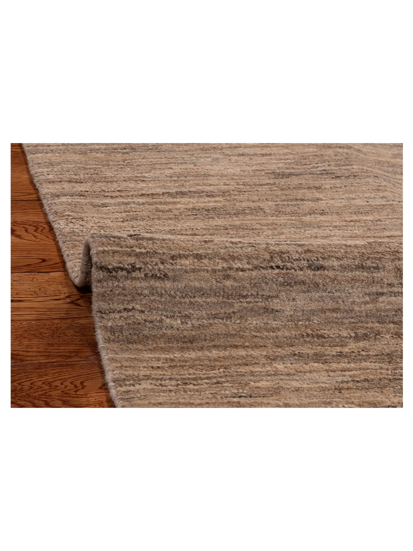 Tibetino 154004 Brown Brown 6.5x8.4 Hand Knotted Rug