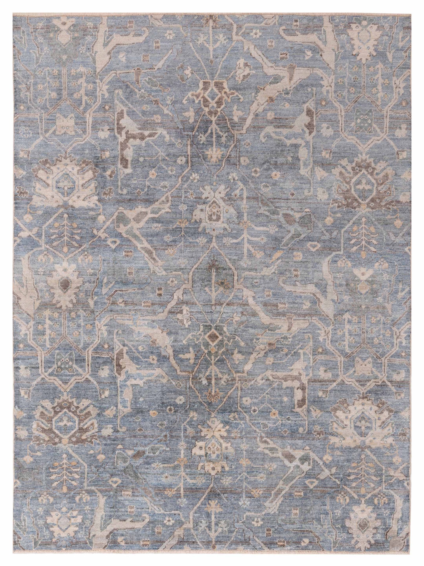 Anadol Angora Oushak Blue Blue Traditional