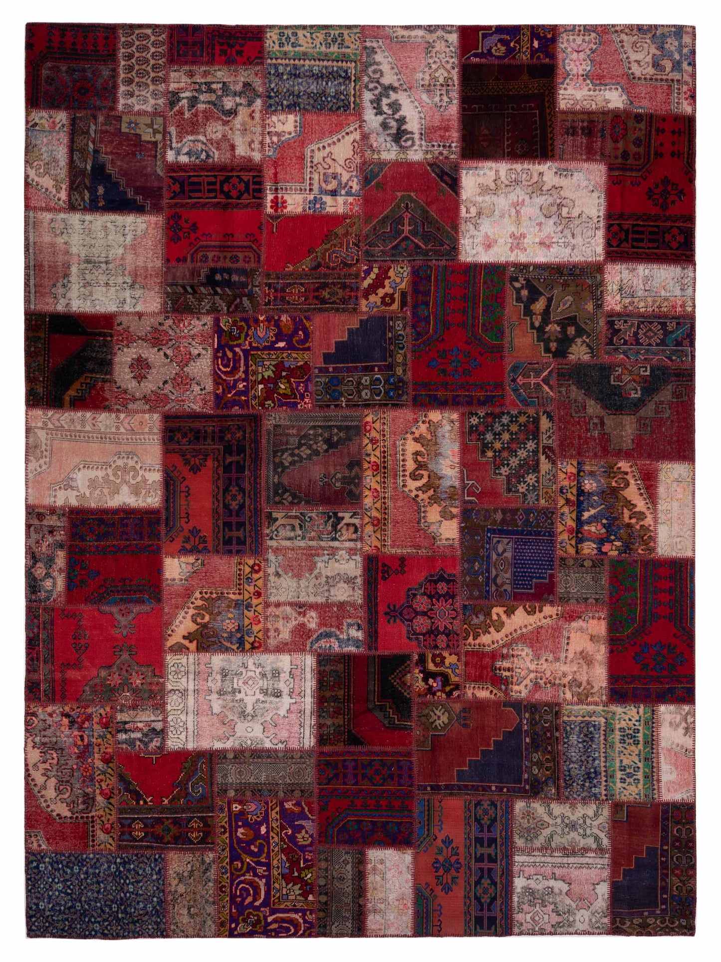 Pasha Turkish Vestige Patchwork Multi Contemporary