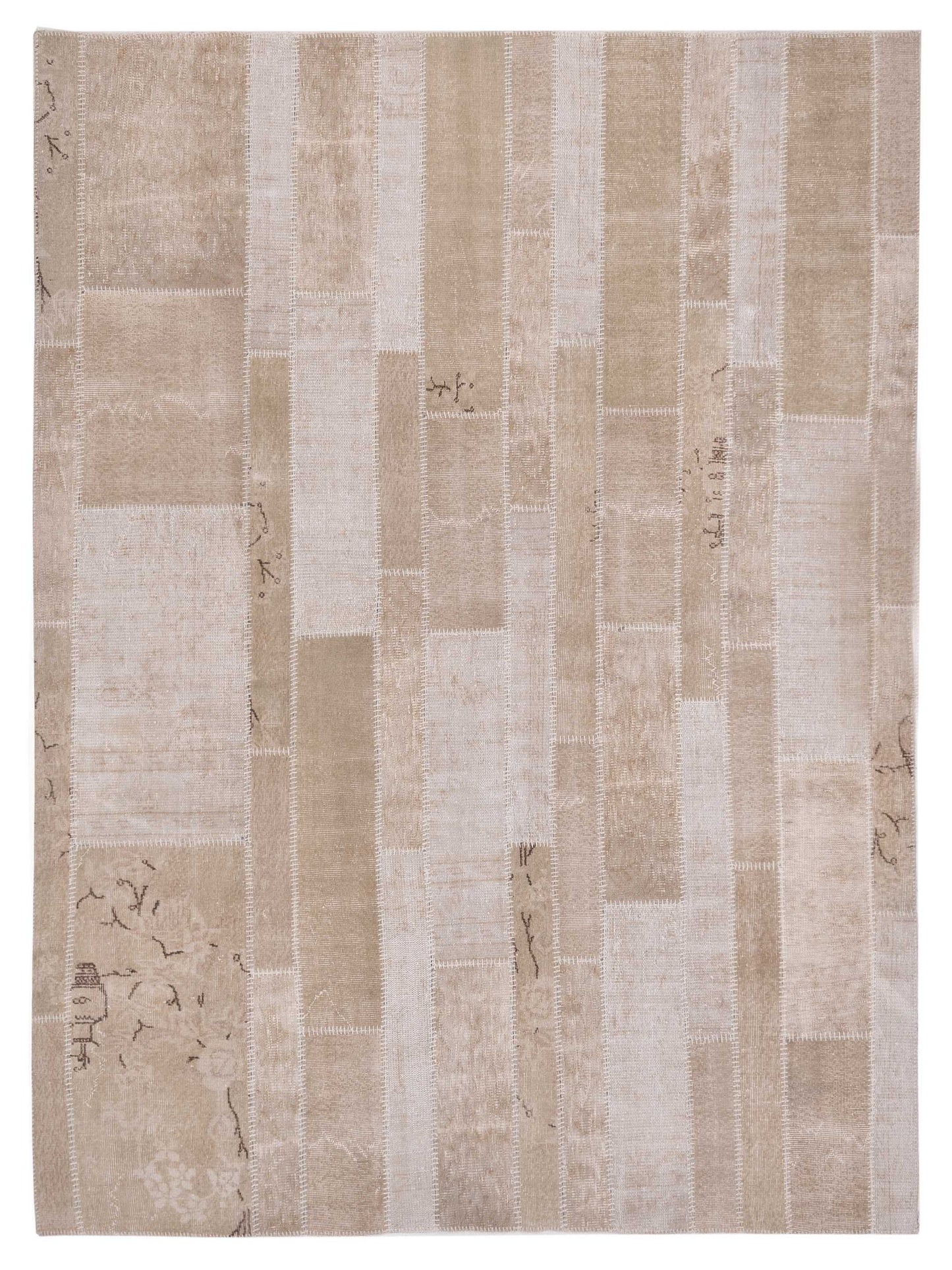 Pasha Turkish Vestige Patchwork Natural Contemporary