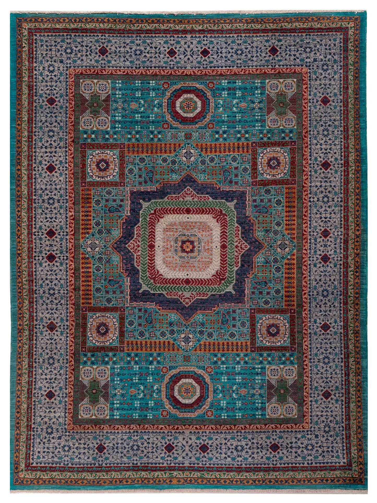 Nomad Super Mamluk Blue Gray Traditional