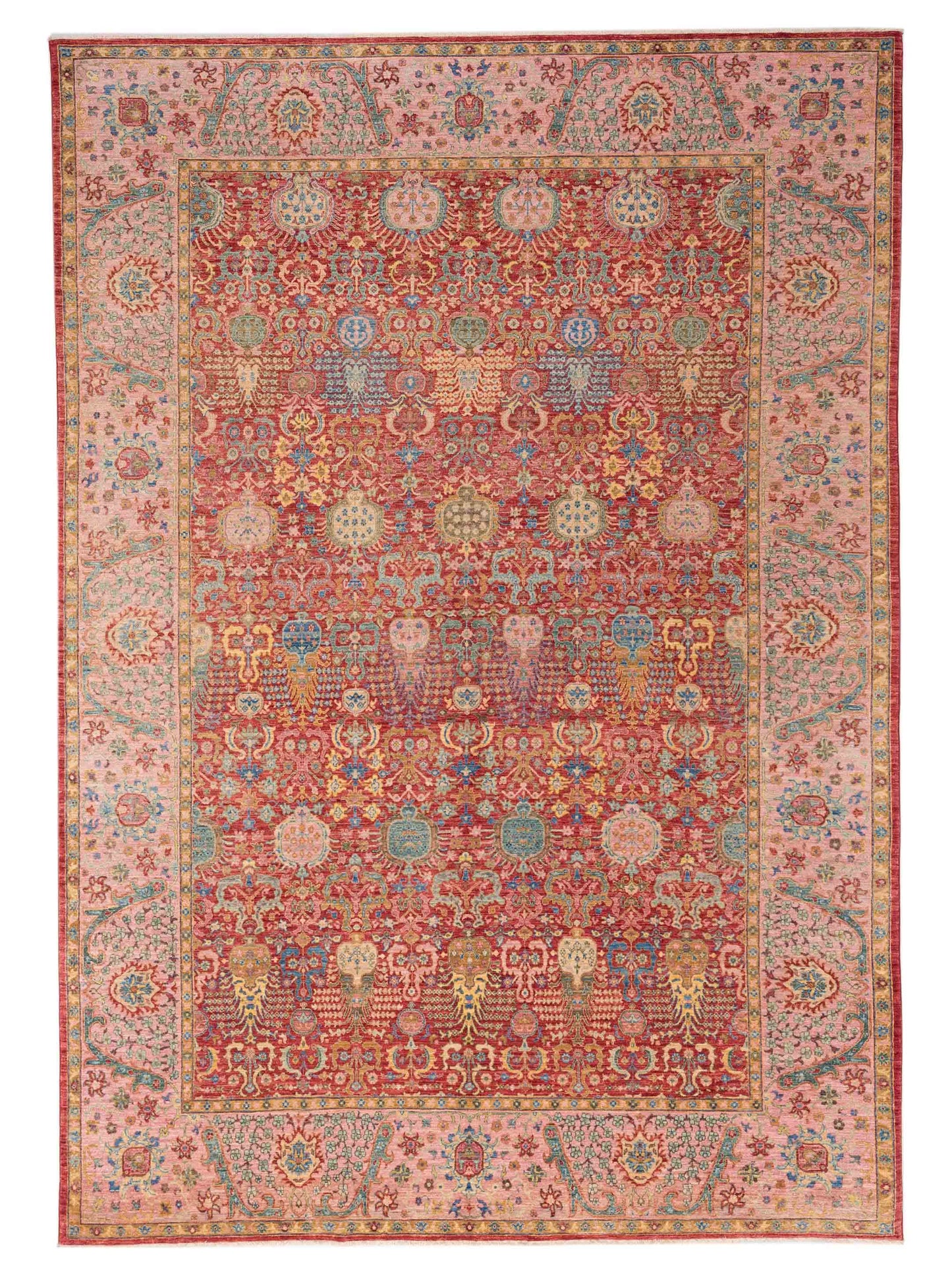 Nomad Akcha Red Pink Traditional