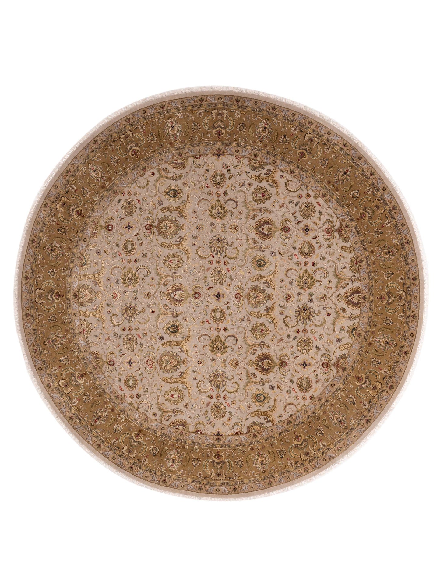 Rajpur Imperial Silk Ivory Gold Traditional