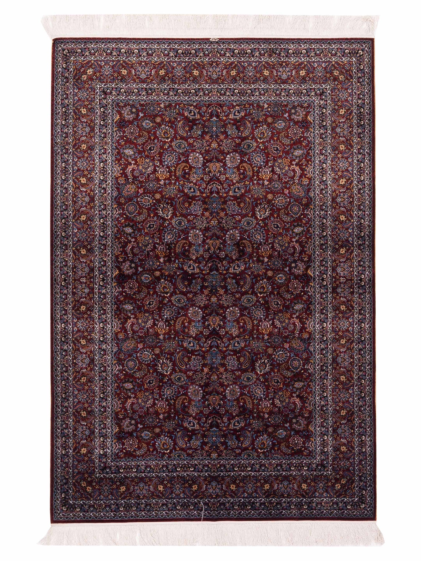 Pasha Pure Silk Red Red Traditional