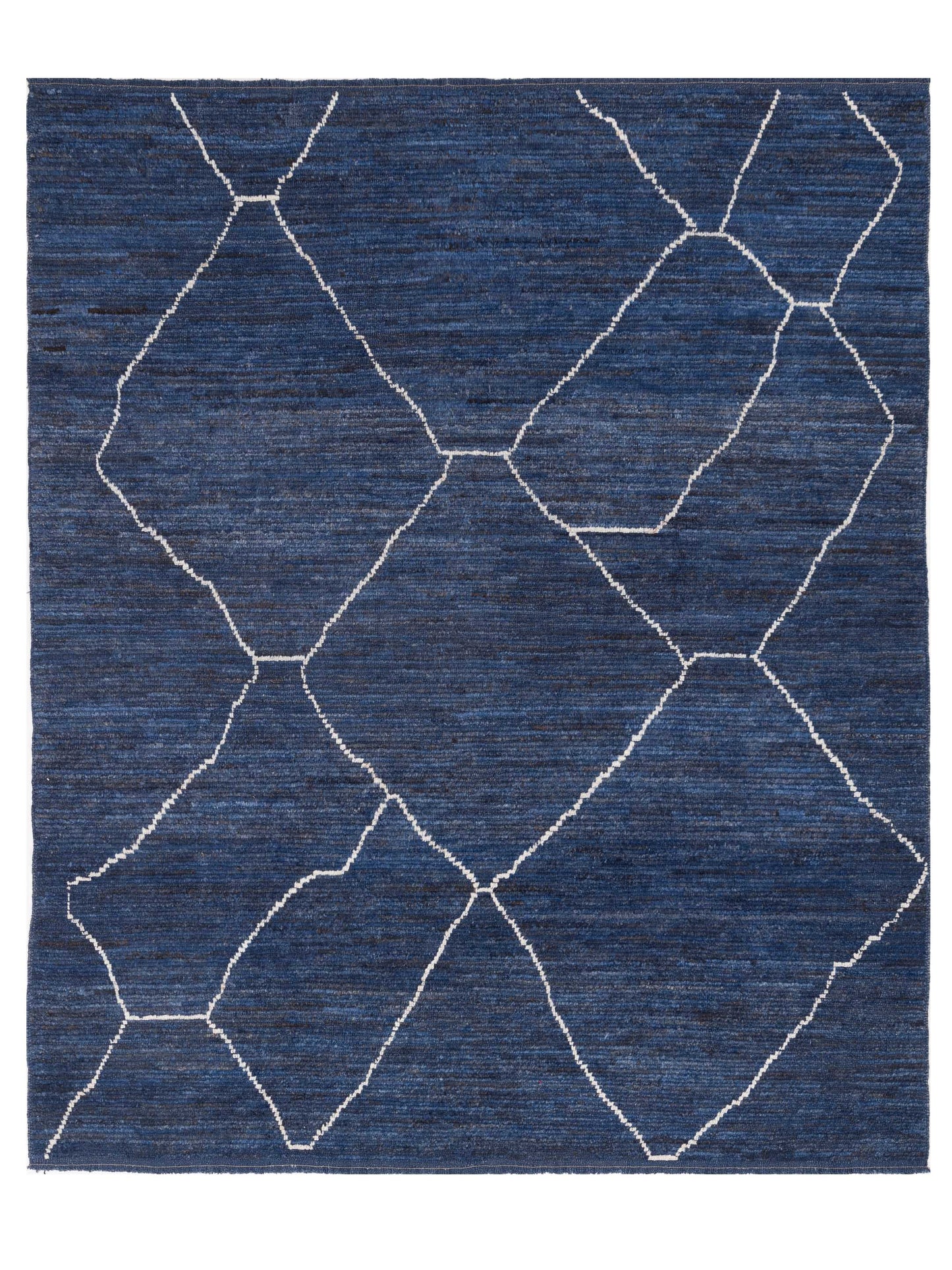 Pasha Berber Blue Blue Contemporary