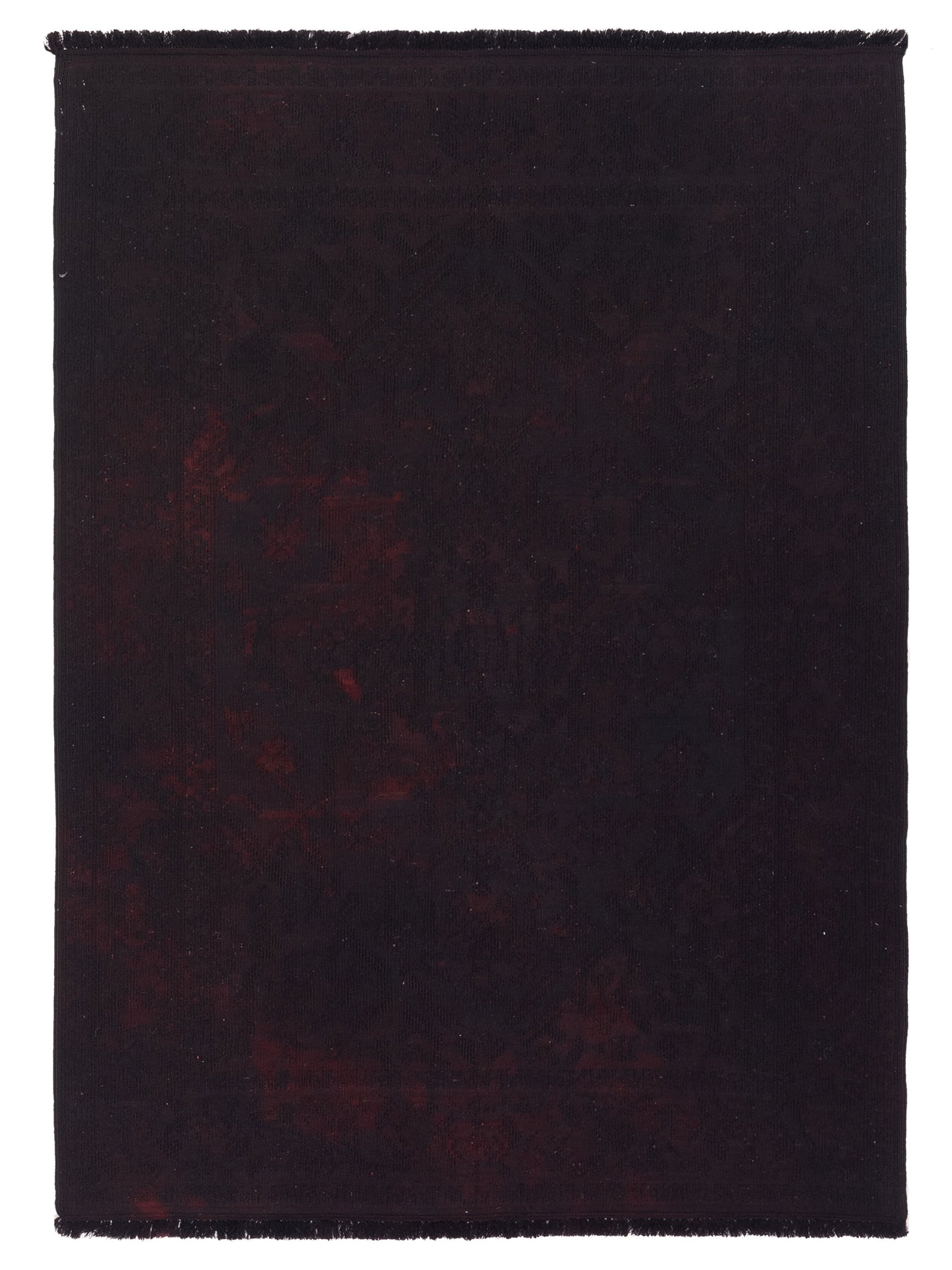 Pasha Transilvanian Kilim Black Contemporary