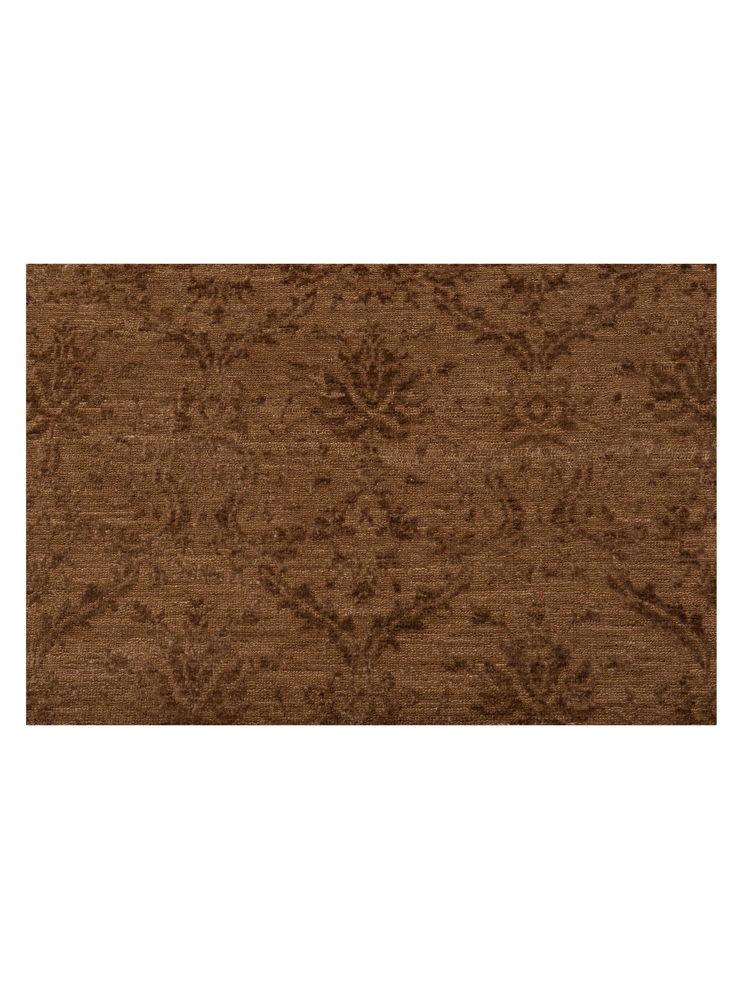 Defne Begonia Light Brown Brown 10.4x13.10 Hand Knotted Rug