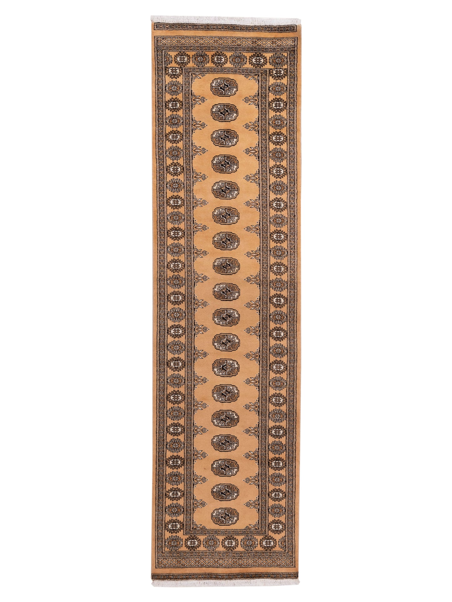 Nomad Bokhara Beige Beige Traditional