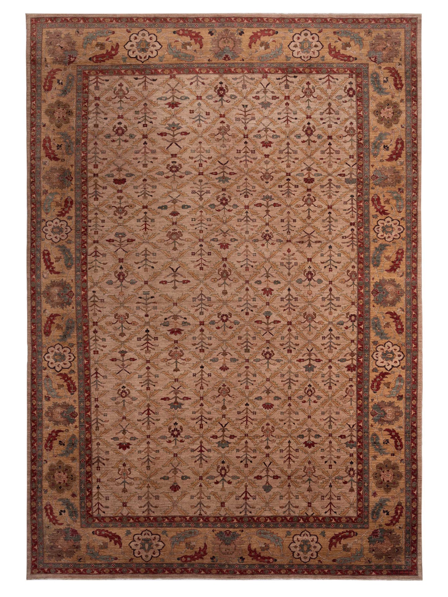 Pasha Elvan Ivory Gold Traditional
