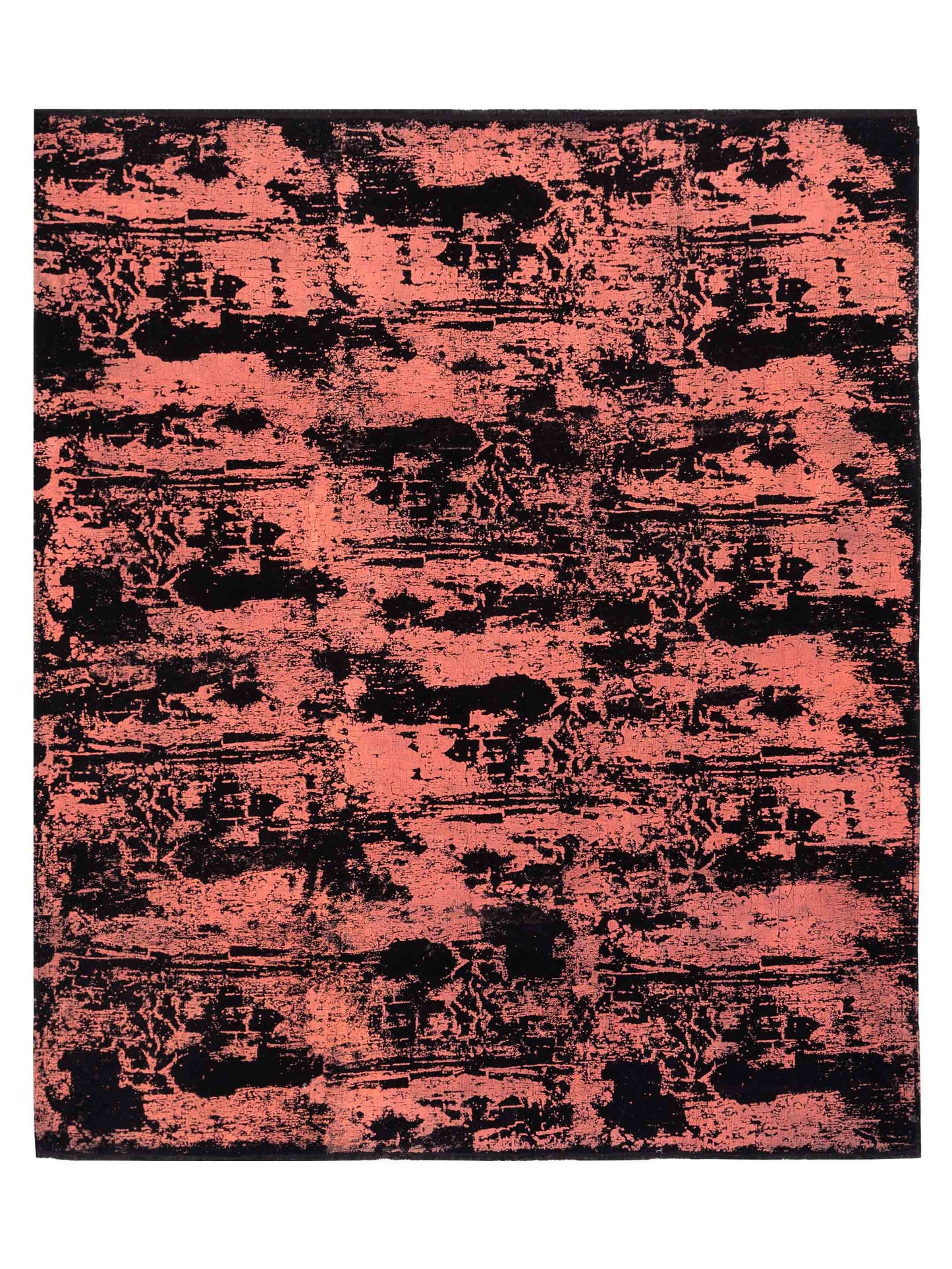 Pasha Vintage Black Orange Contemporary