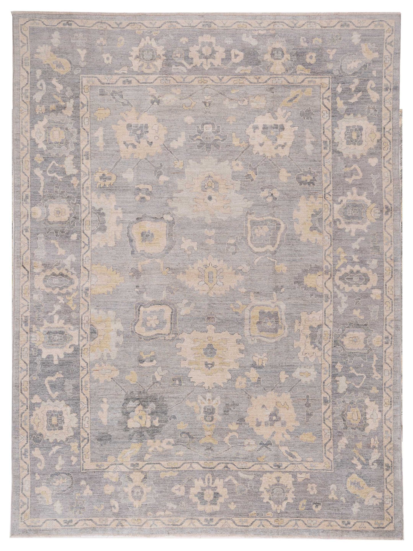 Pasha Anadol Oushak Gray Gray Traditional