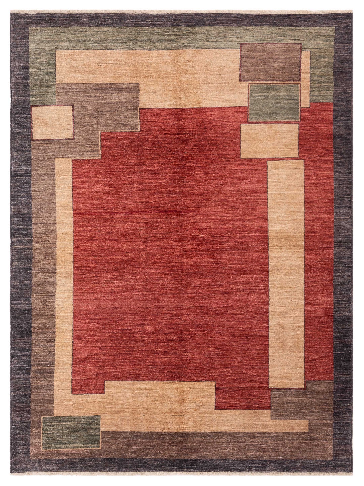 Rajpur Gabbeh Multi Contemporary