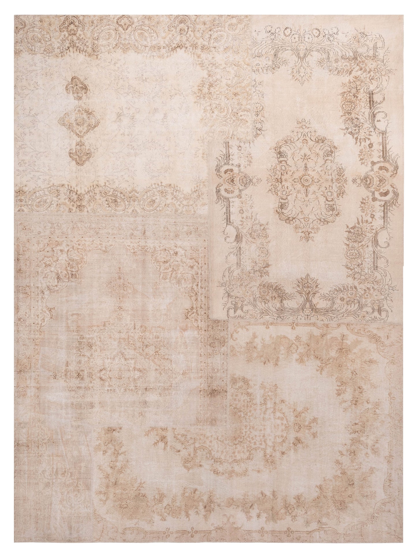 Pasha Turkish Vestige Patchwork Natural Contemporary