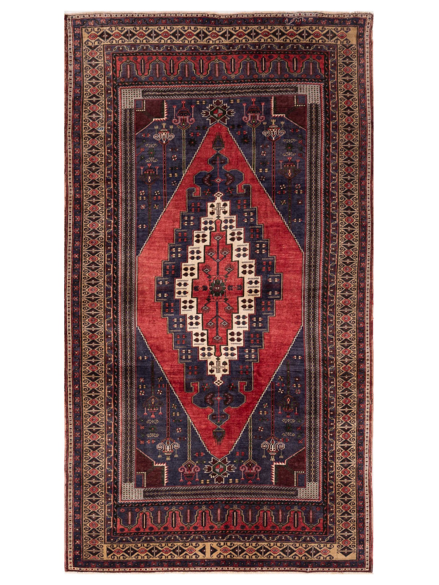 Pasha Old Anatolian Red Blue Transitional