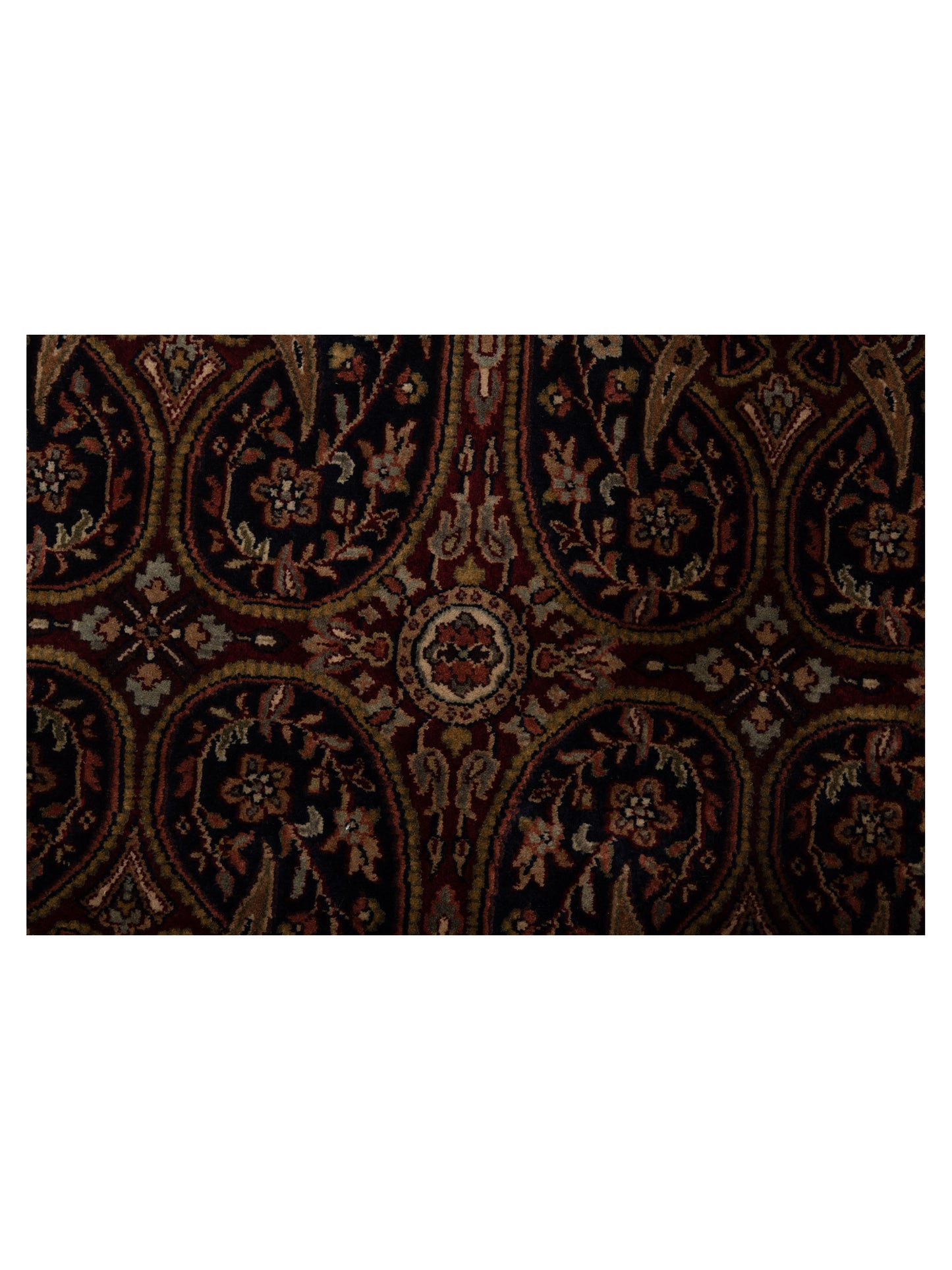 Crown 88355 Red Navy 8.2x10.3 Hand Knotted Rug