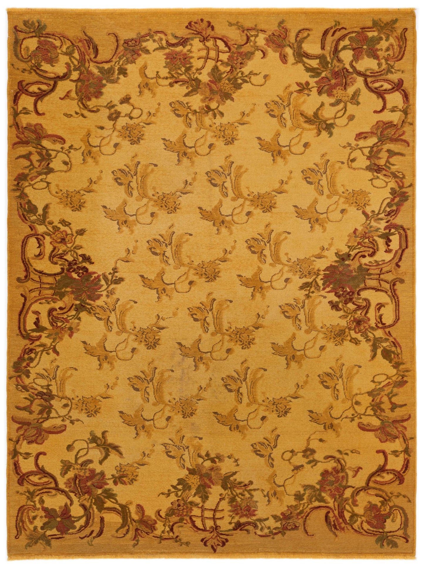 Pasha Vintage Yellow Contemporary