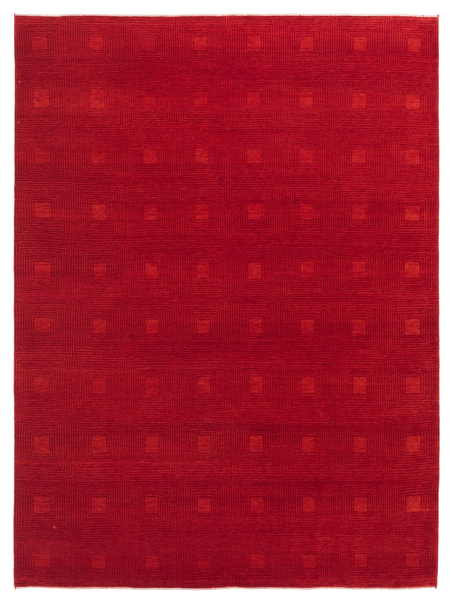 Siena Loribaft Red Contemporary