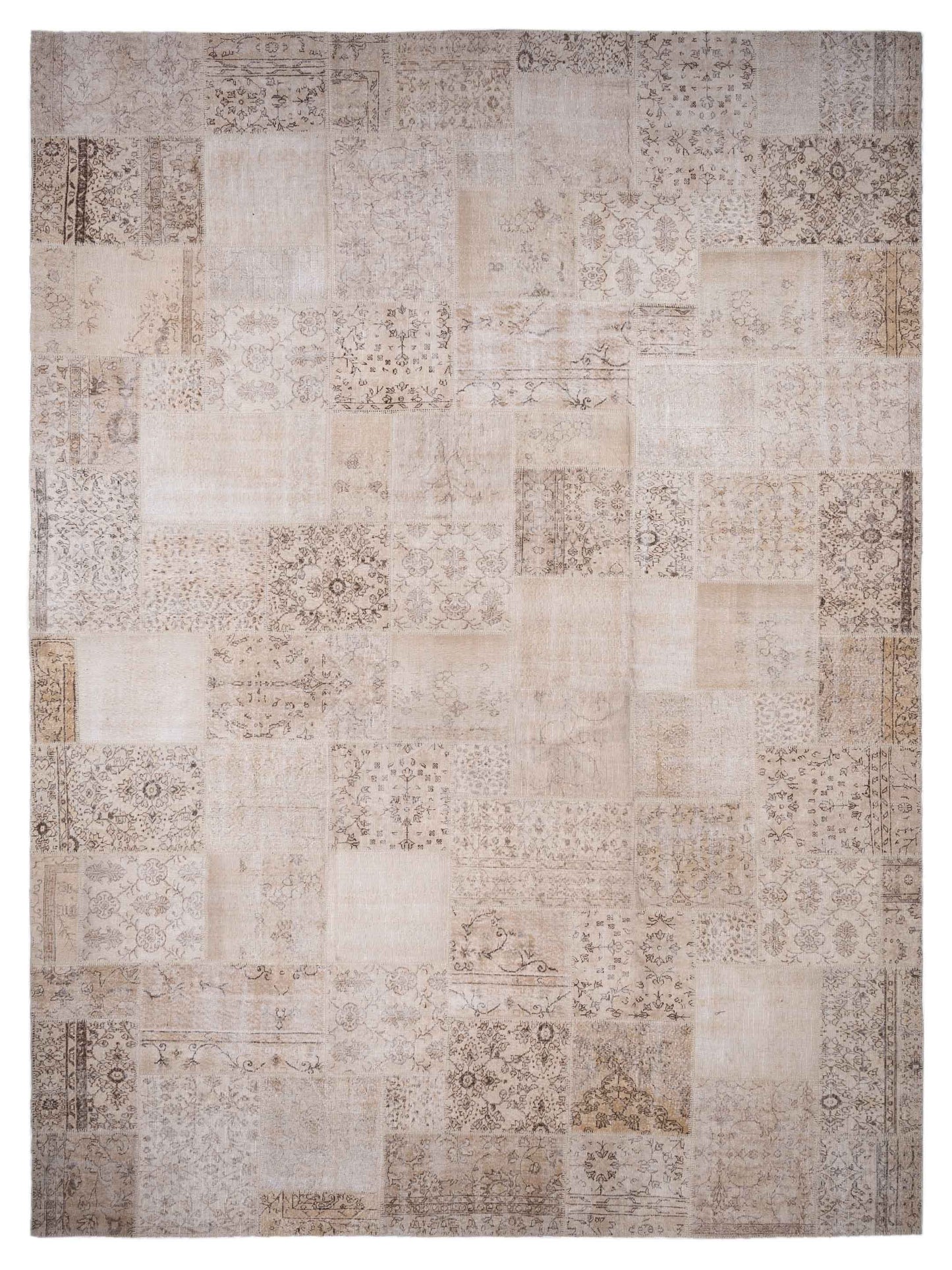 Pasha Turkish Vestige Patchwork Natural Contemporary