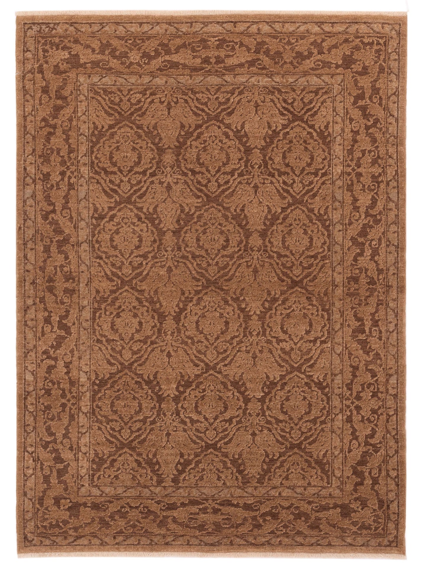 Pasha Defne Light Brown Brown Transitional
