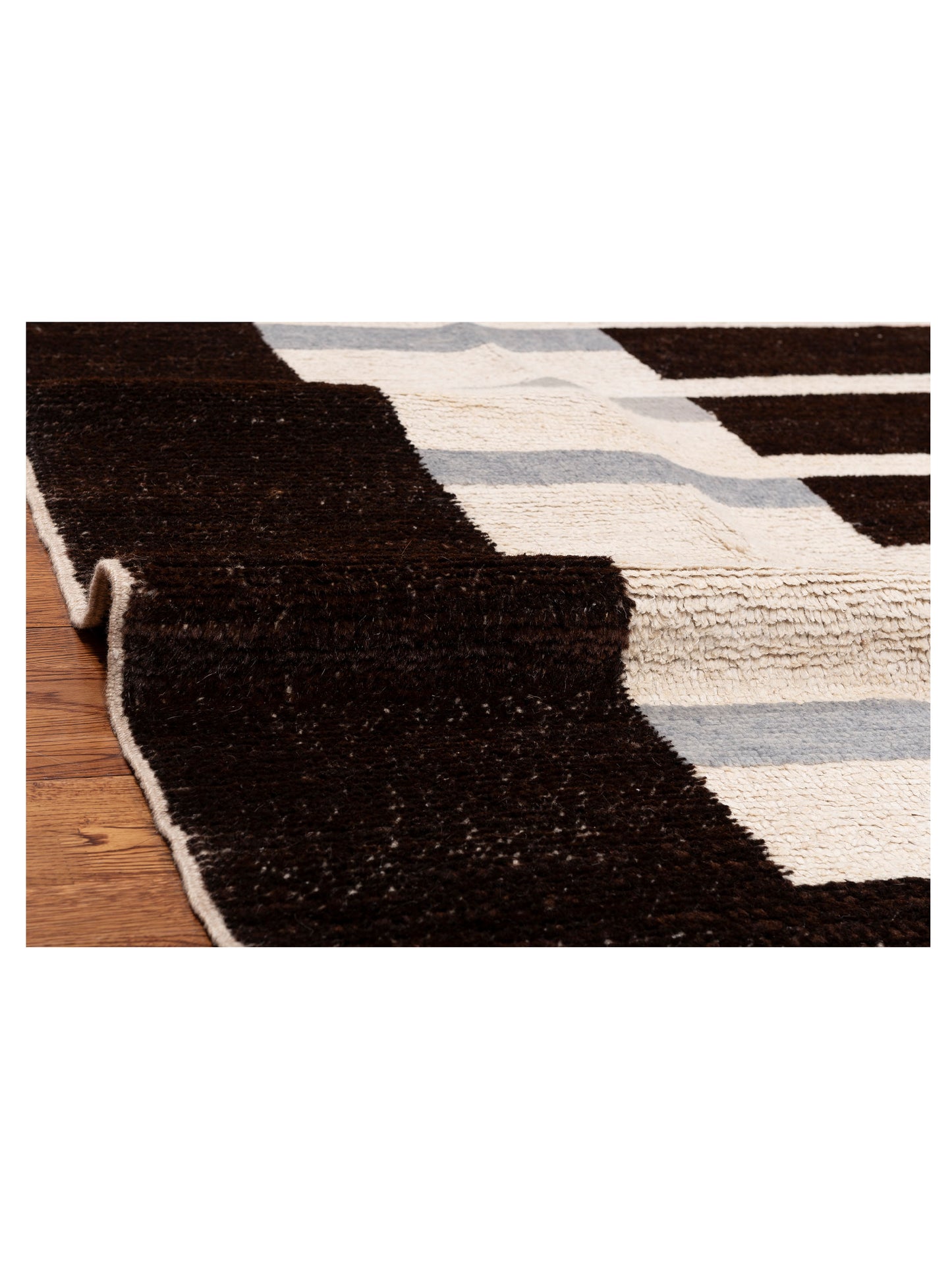 Atlas 151342 Ivory 7.9x10.8 Hand Knotted Rug