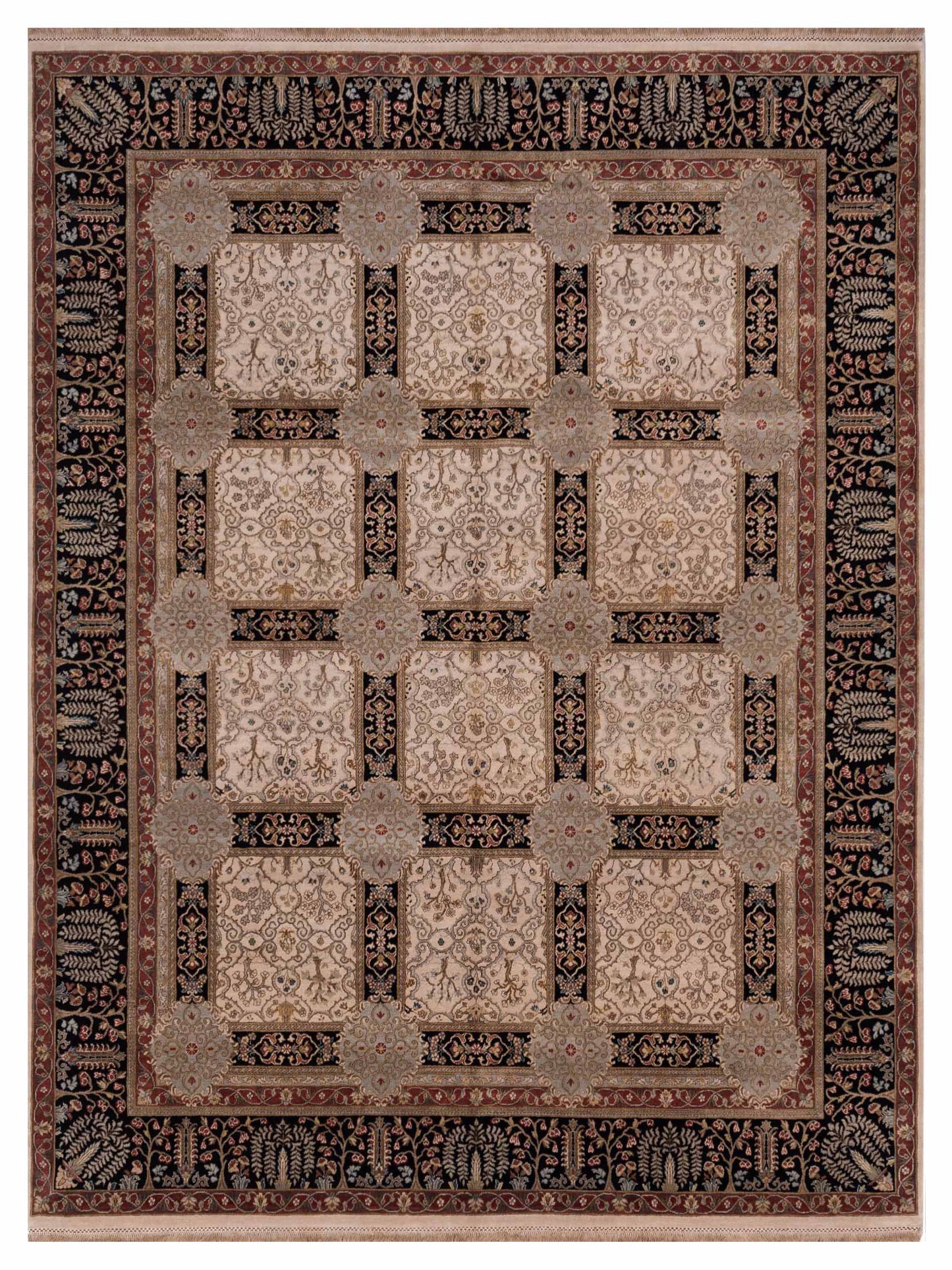 Rajpur Empire Ivory Black Transitional