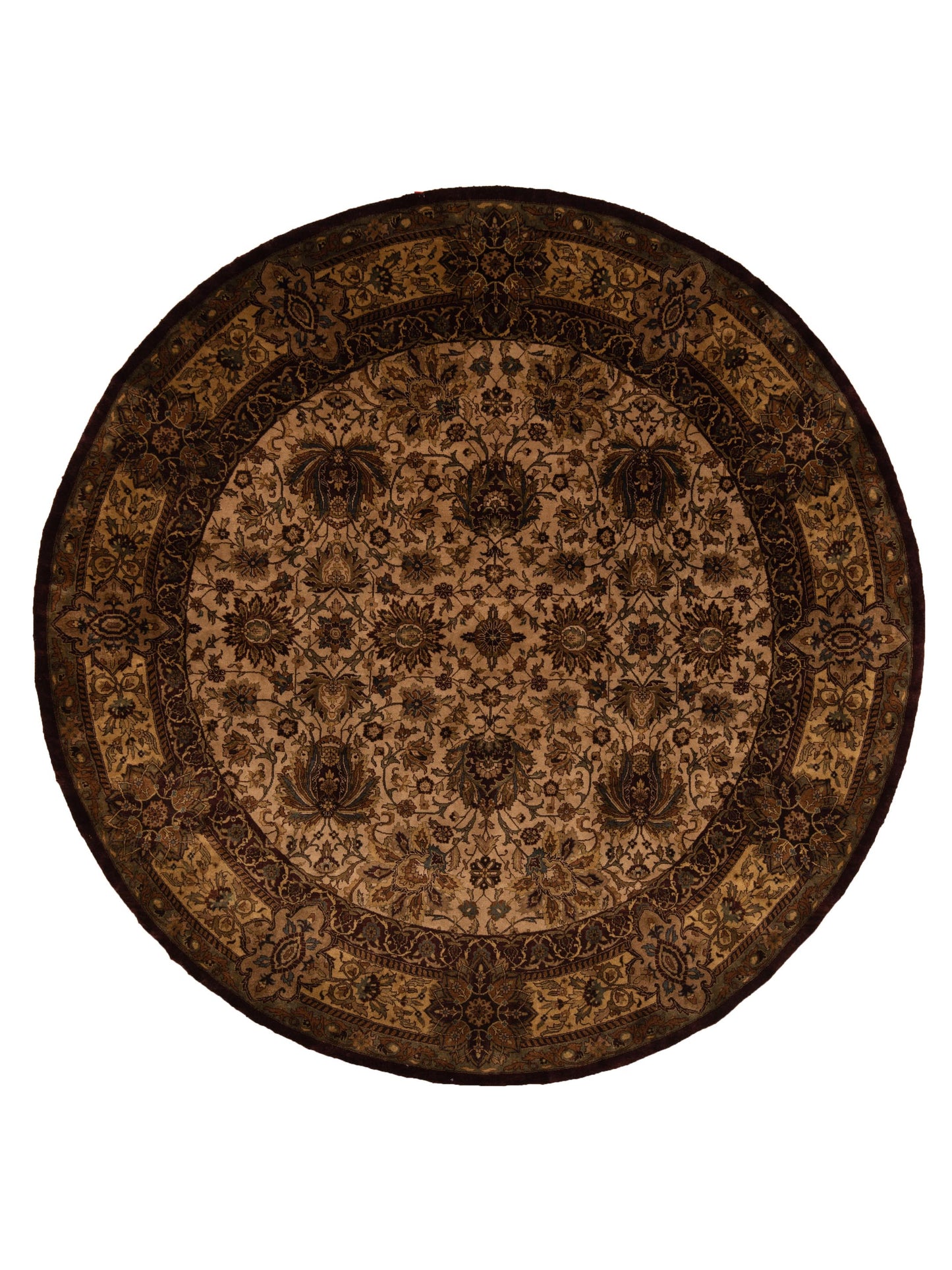 Rajpur Crown Beige Brown Transitional
