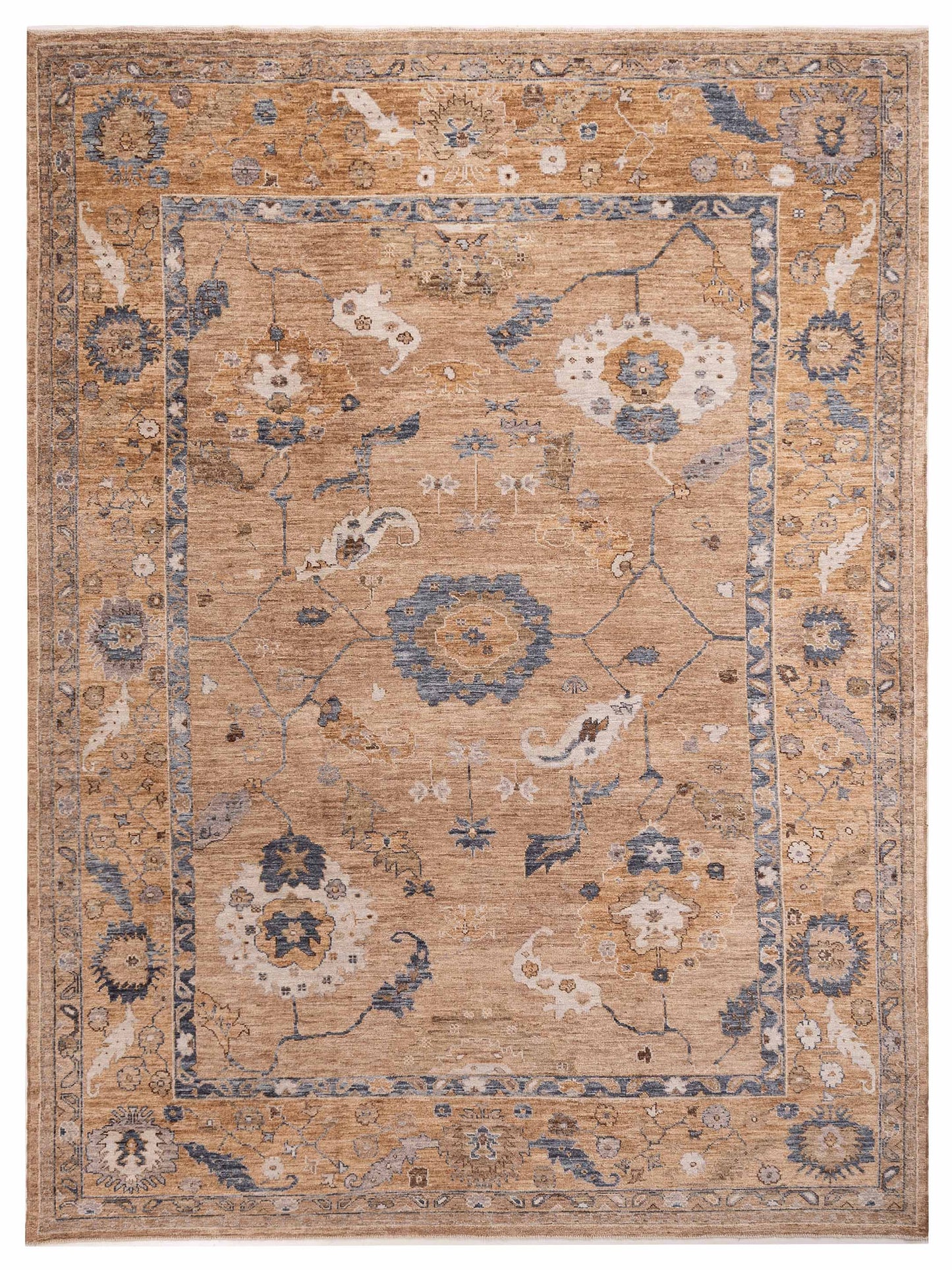 Anadol Angora Oushak Gold Gold Traditional