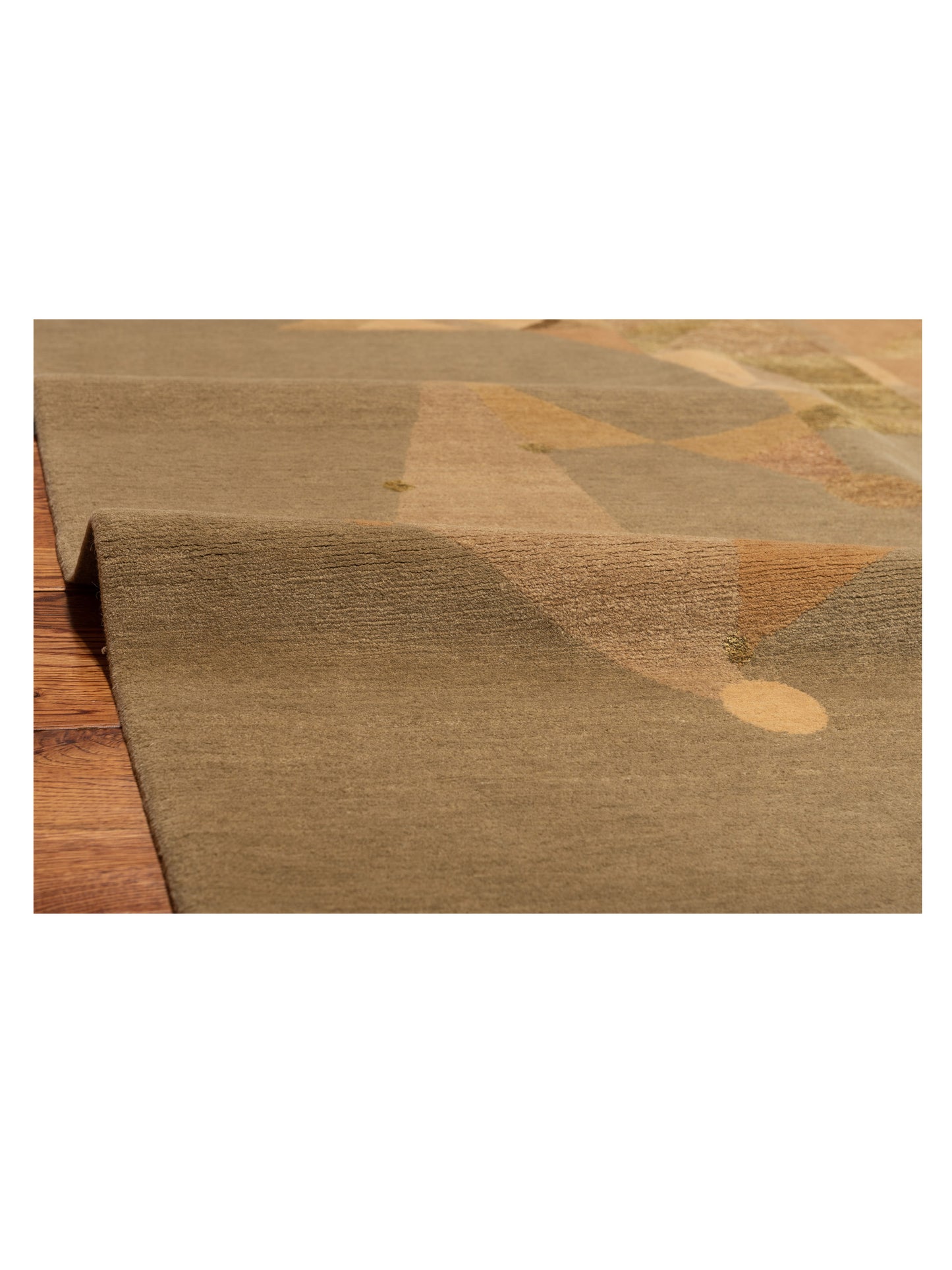 Tibetino 107256 Green 8x10 Hand Knotted Rug