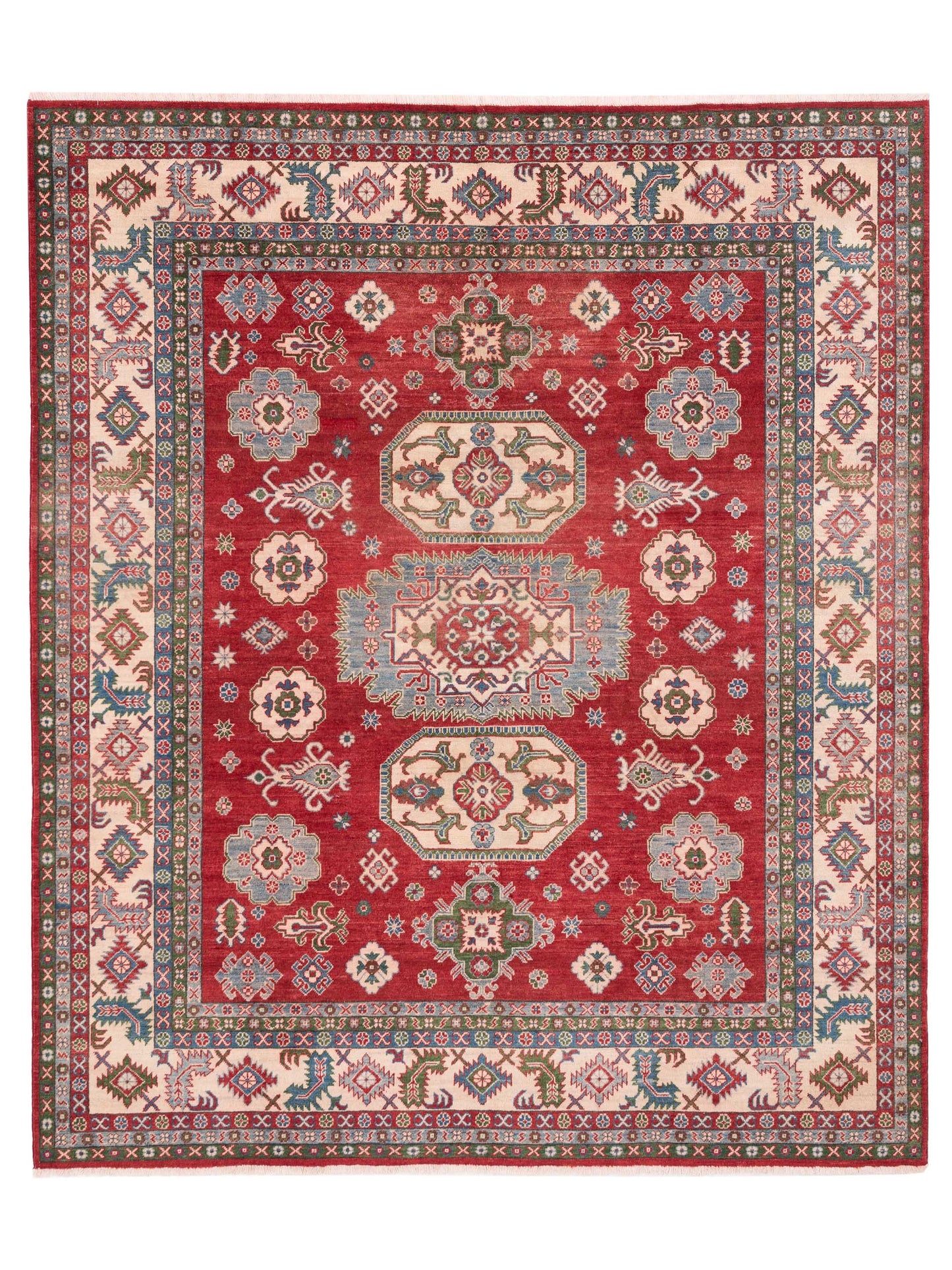 Nomad Kazak Red Ivory Traditional