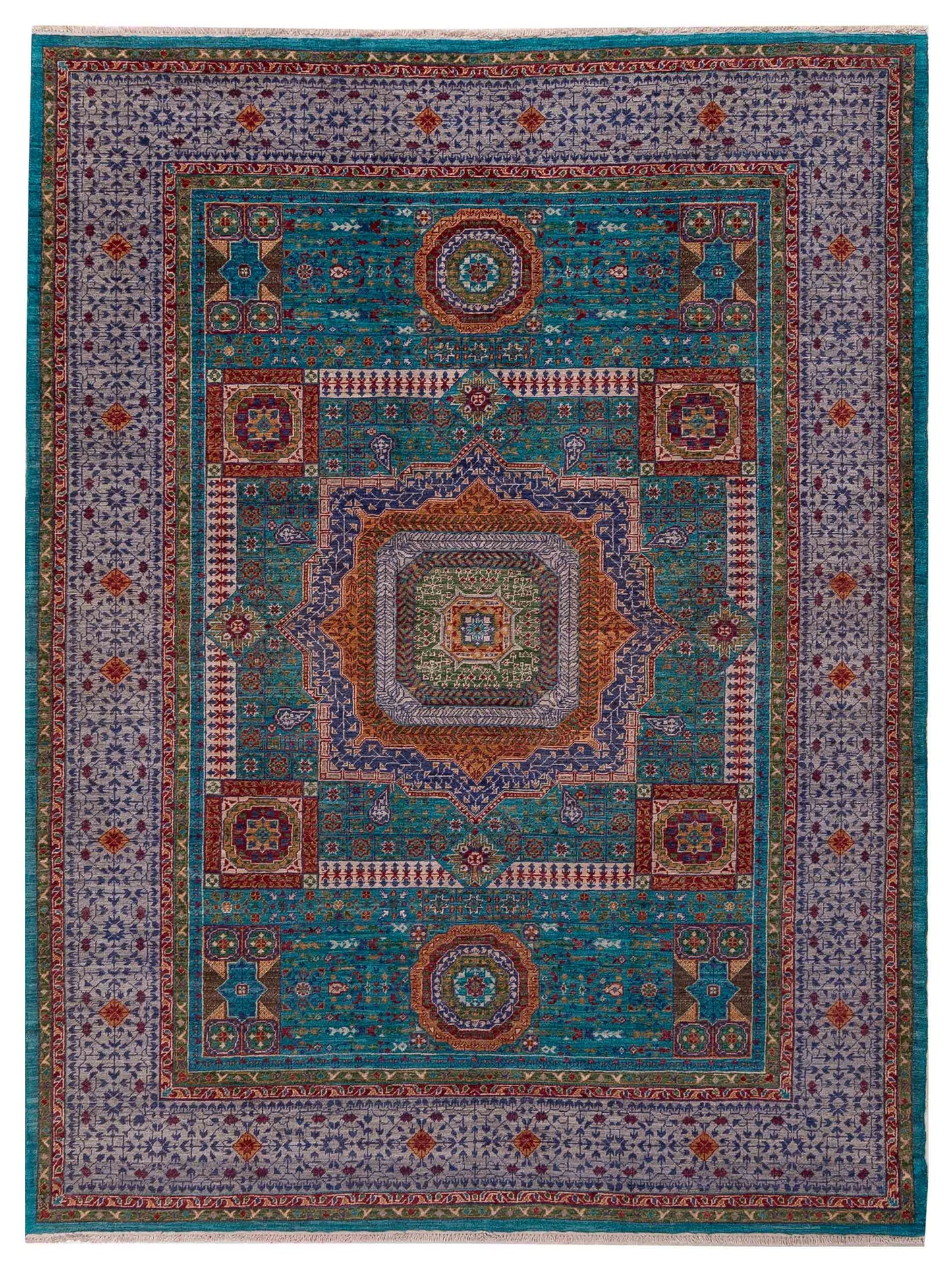 Nomad Super Mamluk Blue Gray Traditional