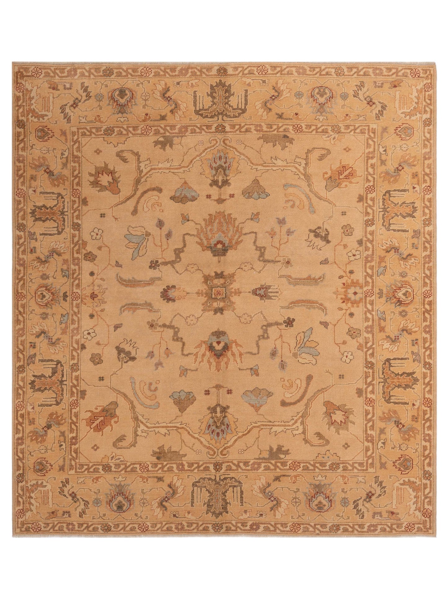 Pasha Anadol Oushak Gold Gold Traditional