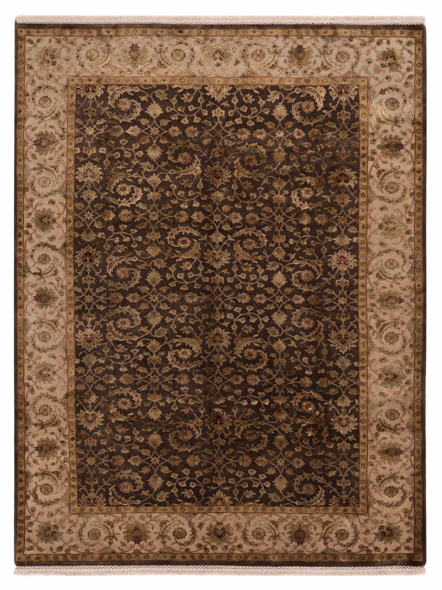 Rajpur Imperial Silk Brown Beige Traditional