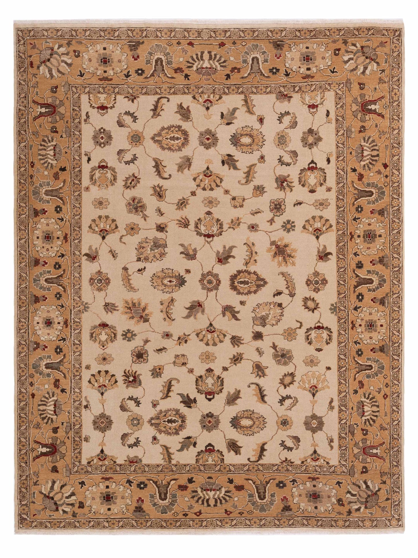 Pasha Turkish Elvan Ivory Gold Traditional