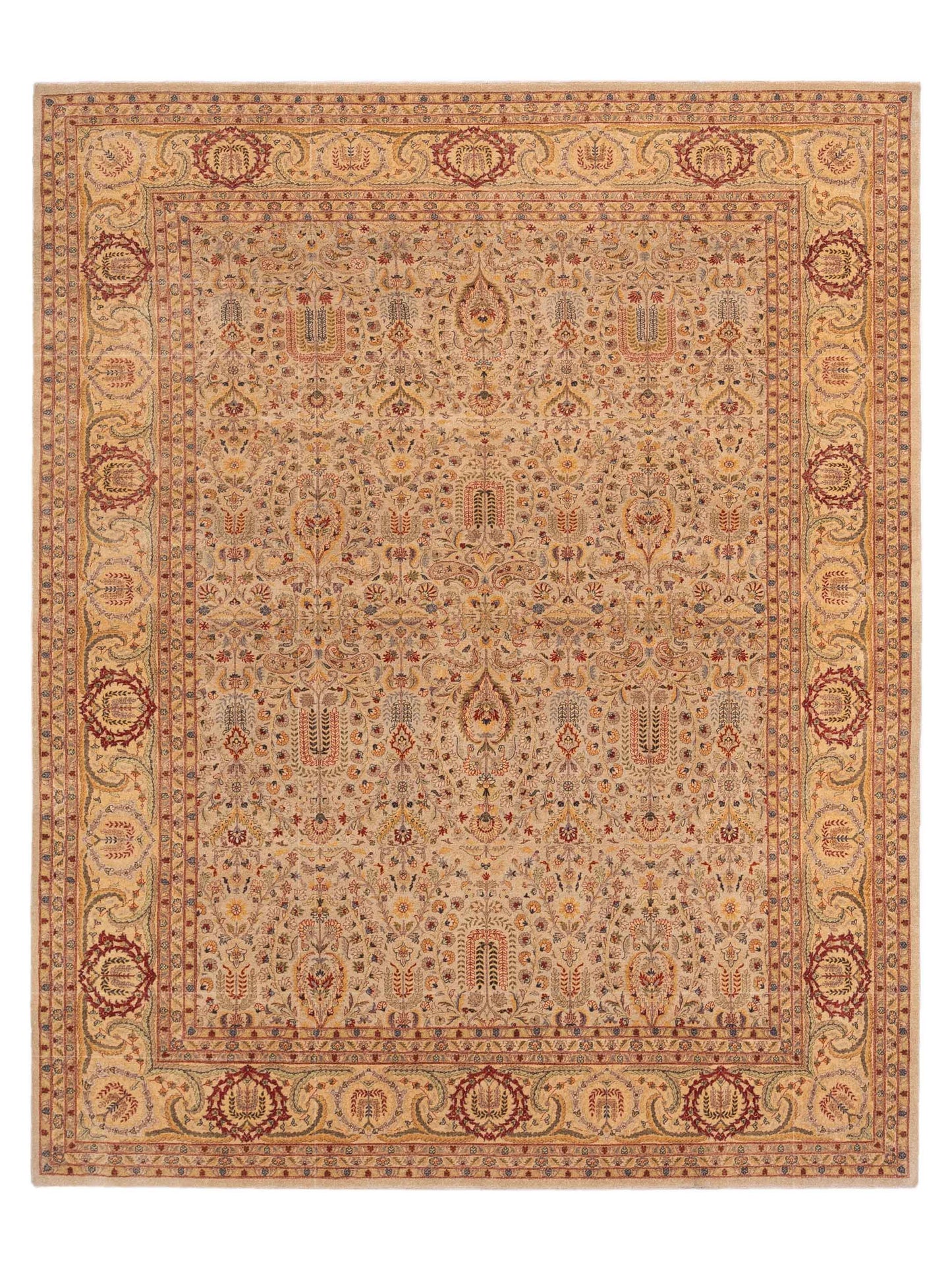 Rajpur Haji Jalili Cream Gold Transitional