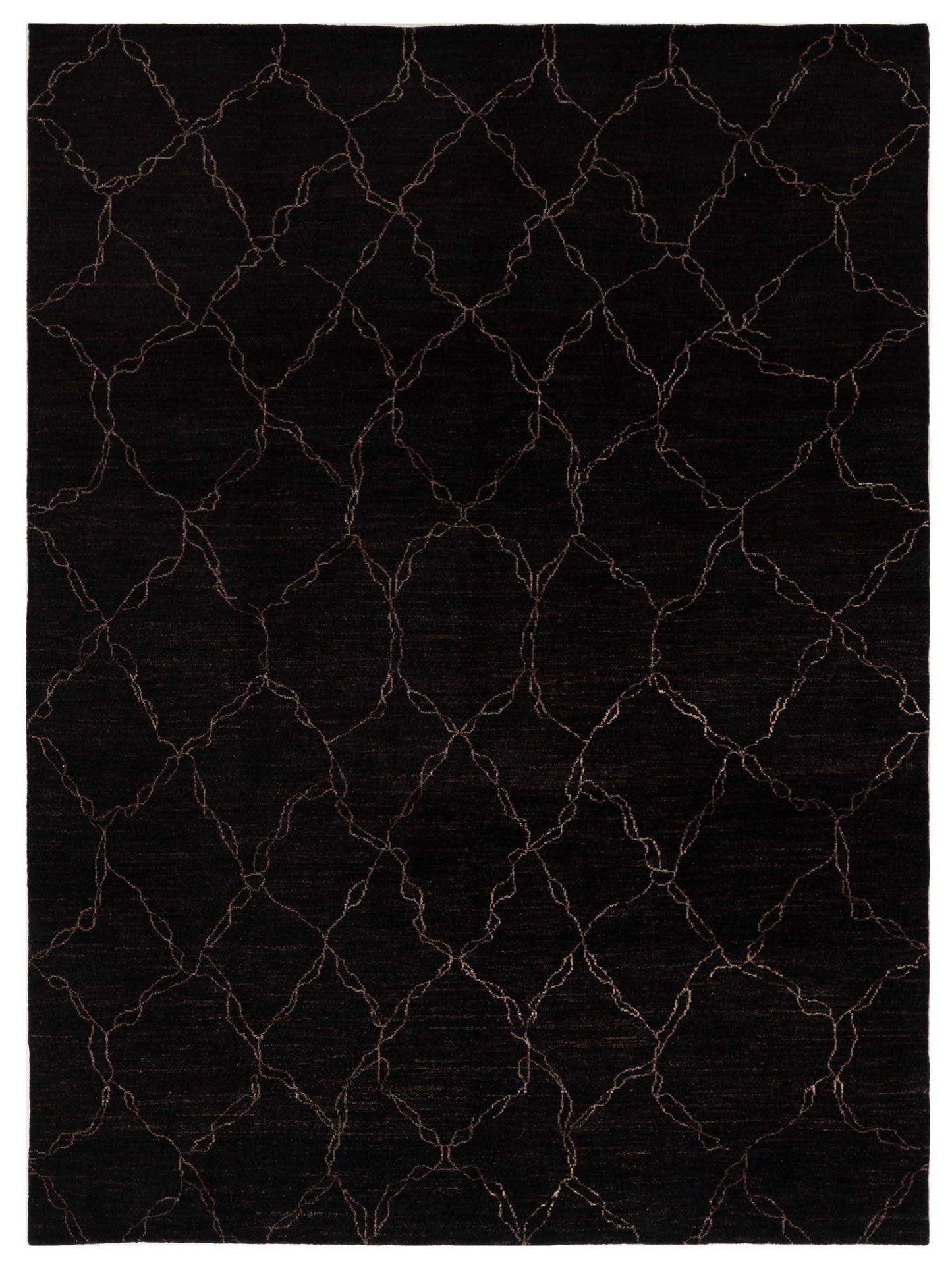Siena Tibetino Black Black Contemporary