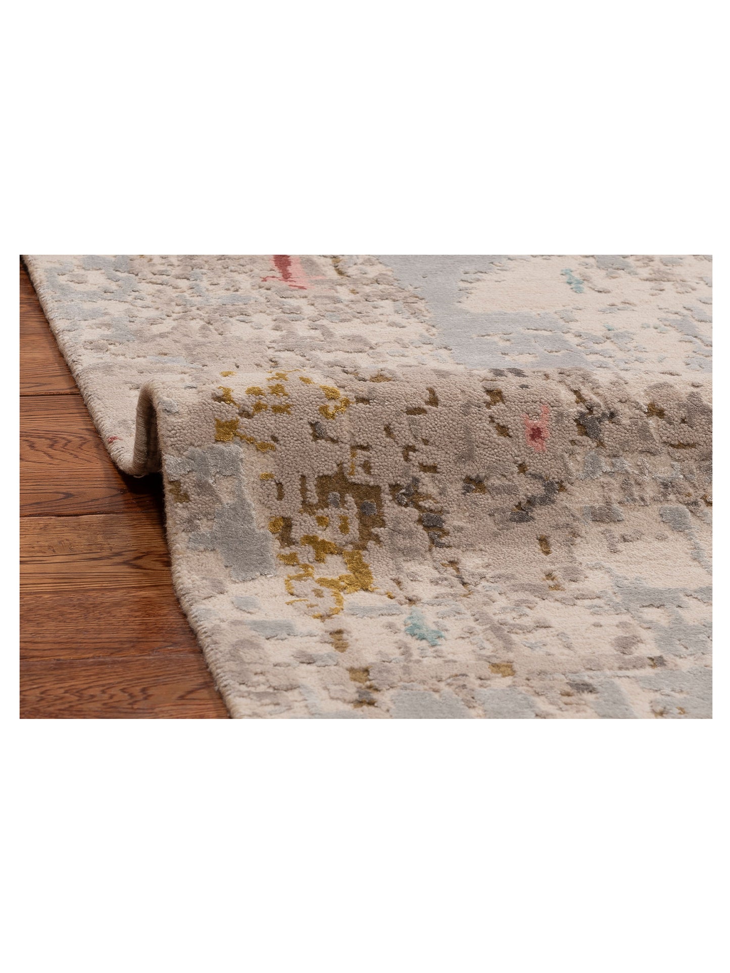 Tibetino 154467 Beige Brown 8x10 Hand Knotted Rug
