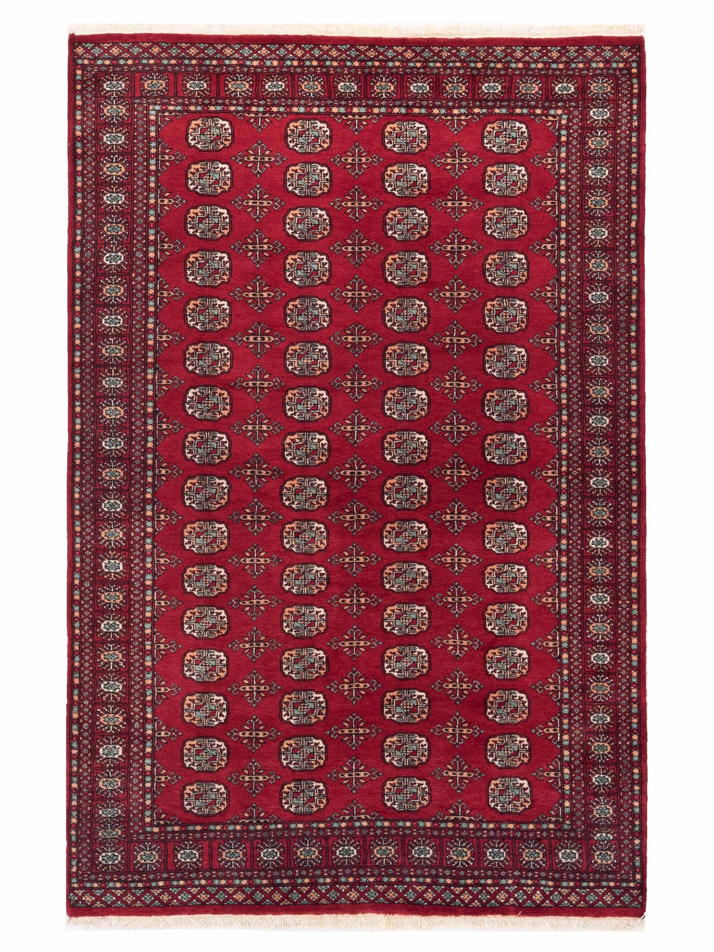 Nomad Bokhara Red Red Traditional