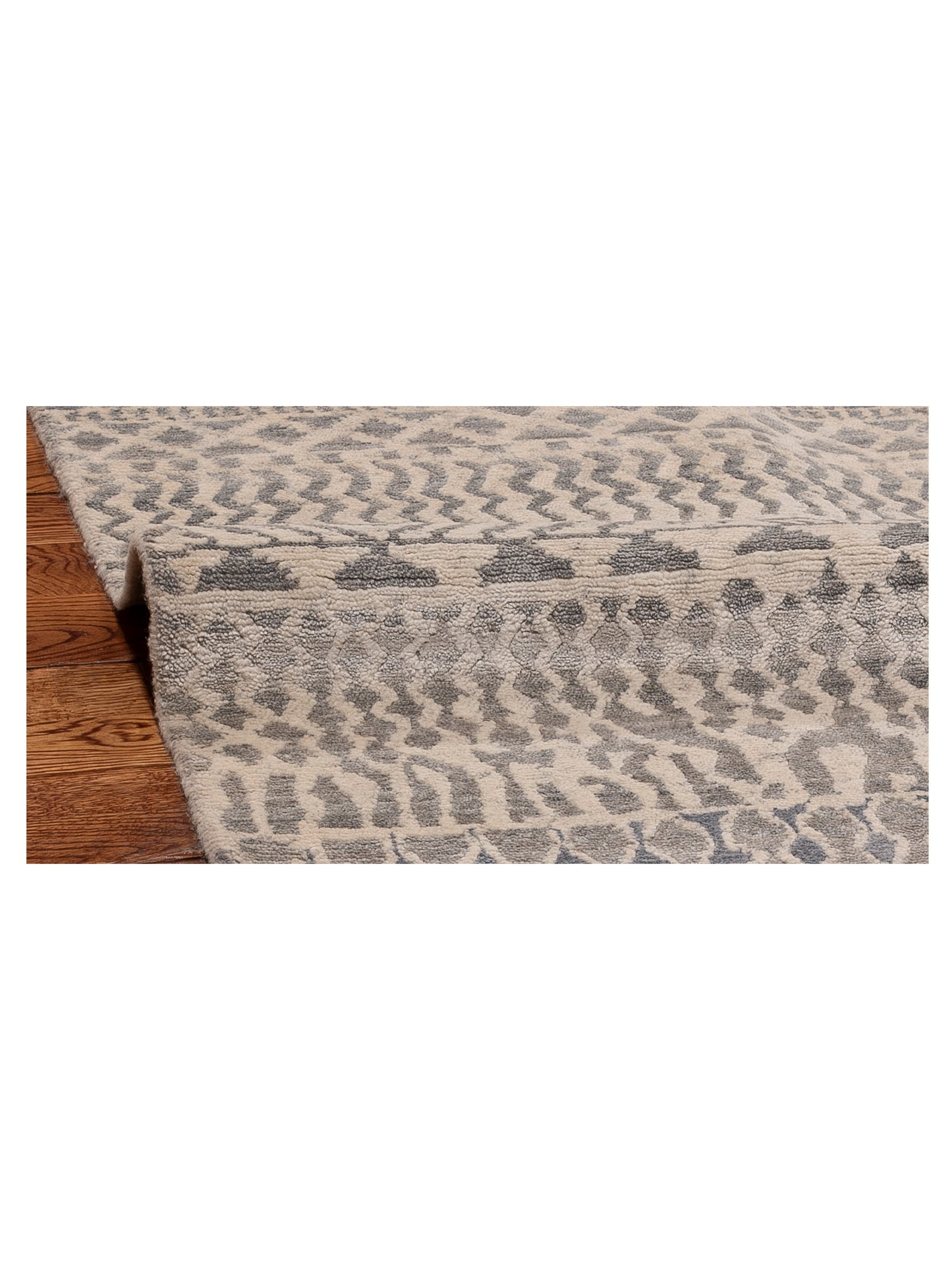 Tibetino 150828 Ivory 10.1x14.1 Hand Knotted Rug