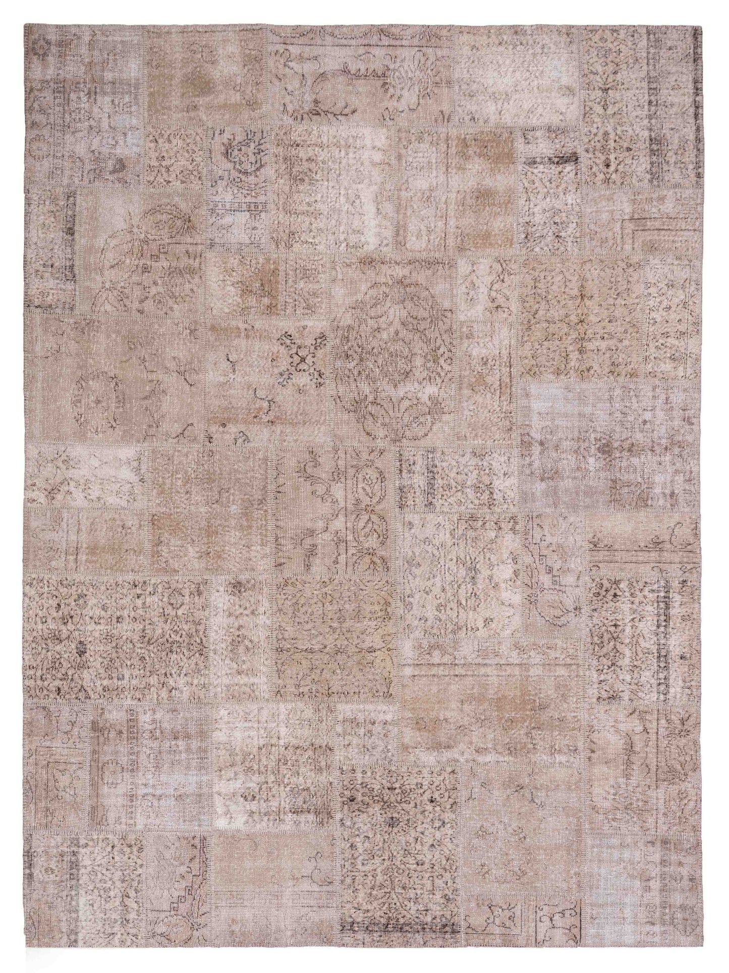 Pasha Turkish Vestige Patchwork Beige Contemporary