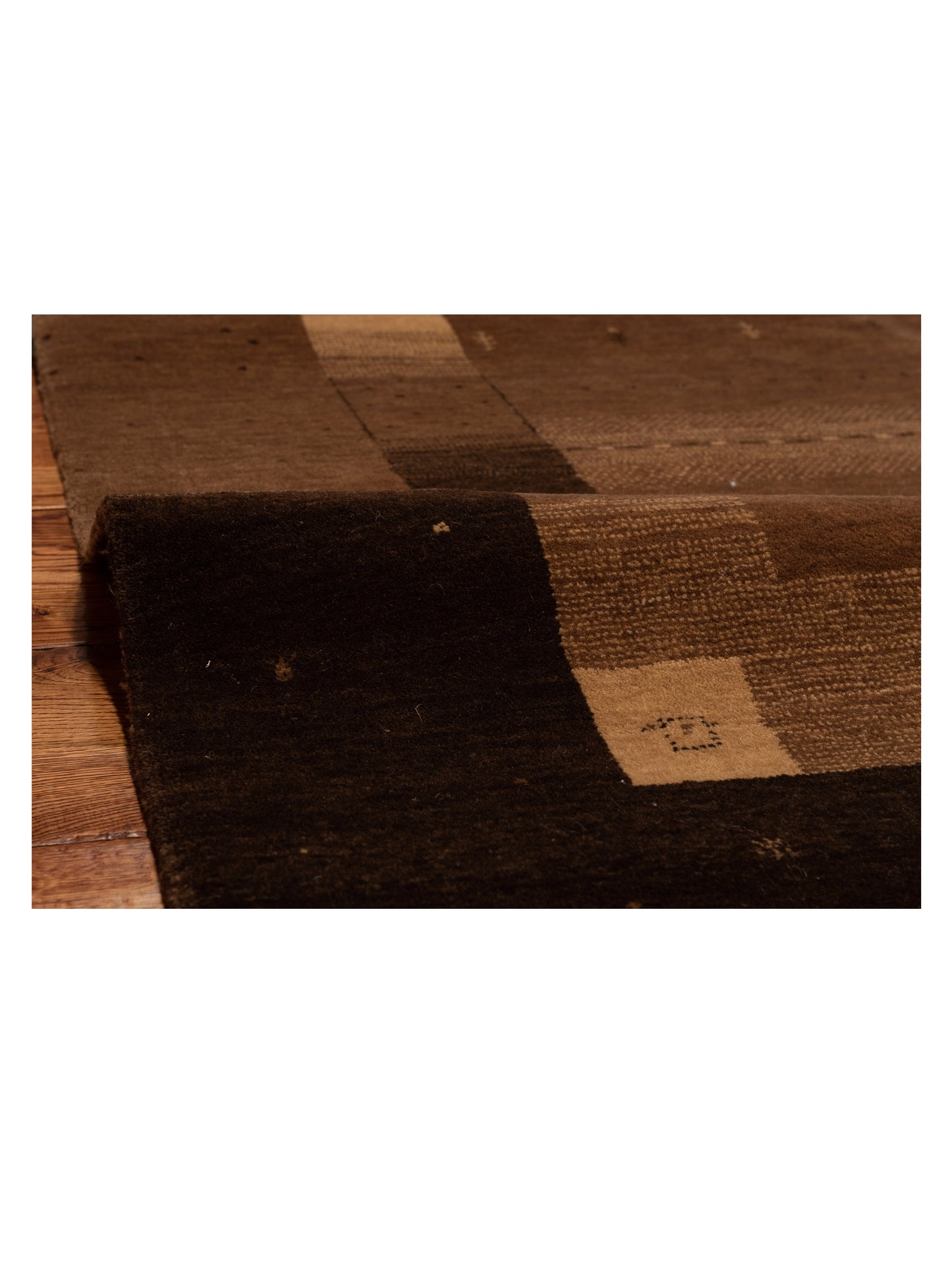Tibetino 108474 Brown 7.7x9.3 Hand Knotted Rug