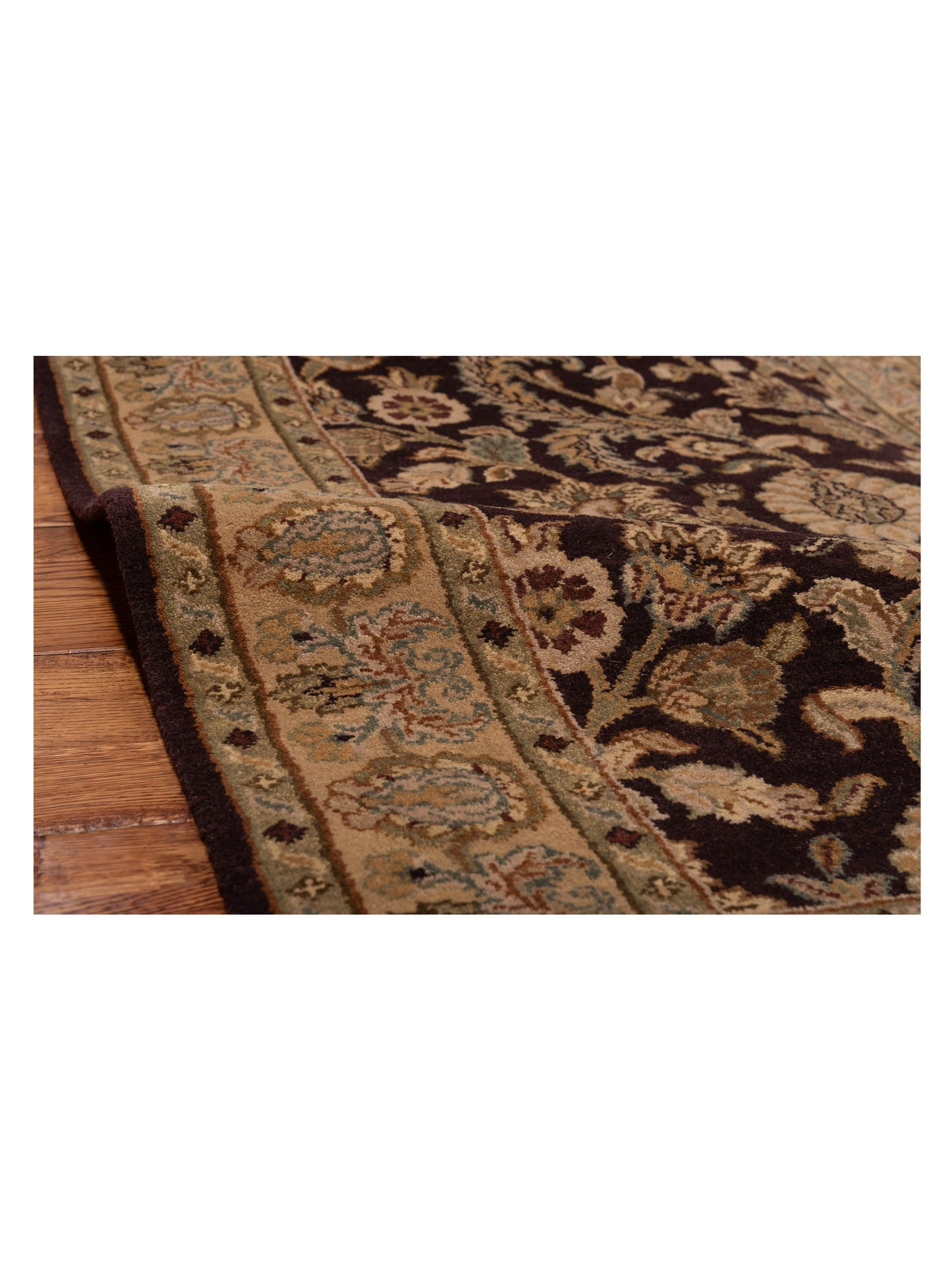 Jahan 84215 Purple Ivory 3x16.1 Hand Knotted Rug