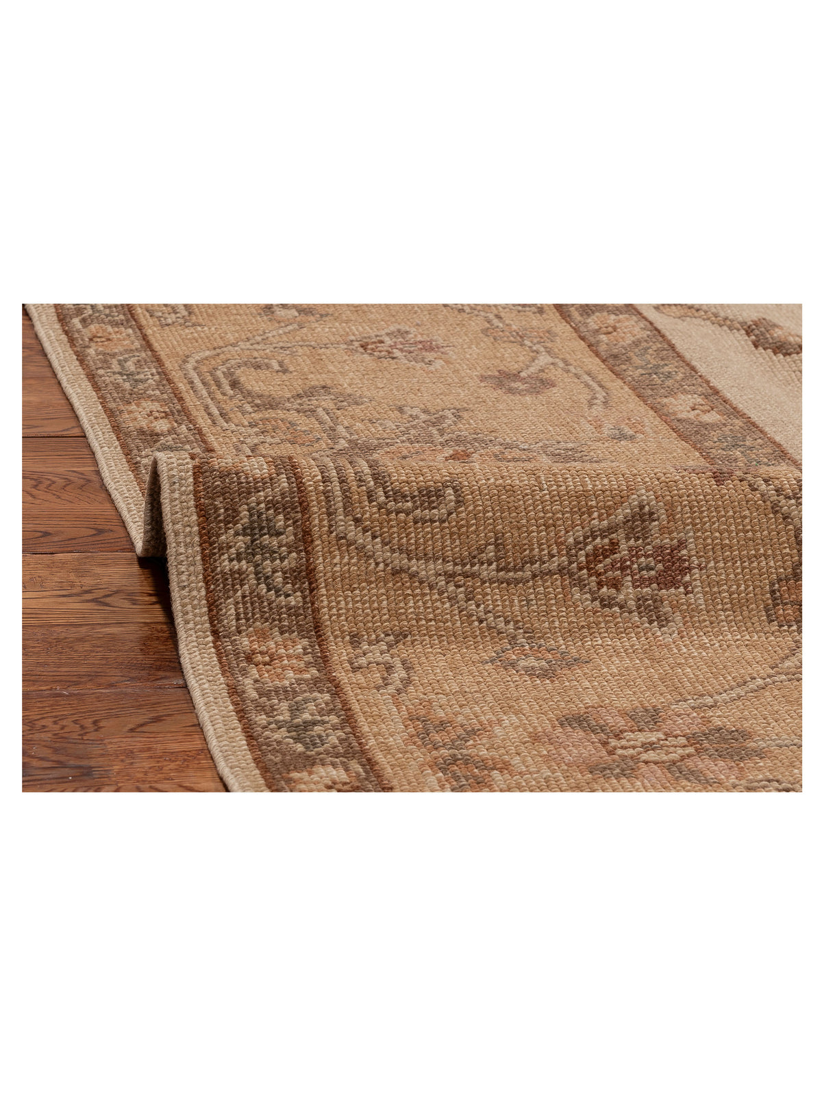 Anadol Oushak 80467 Ivory Gold 9.3x11.10 Hand Knotted Rug